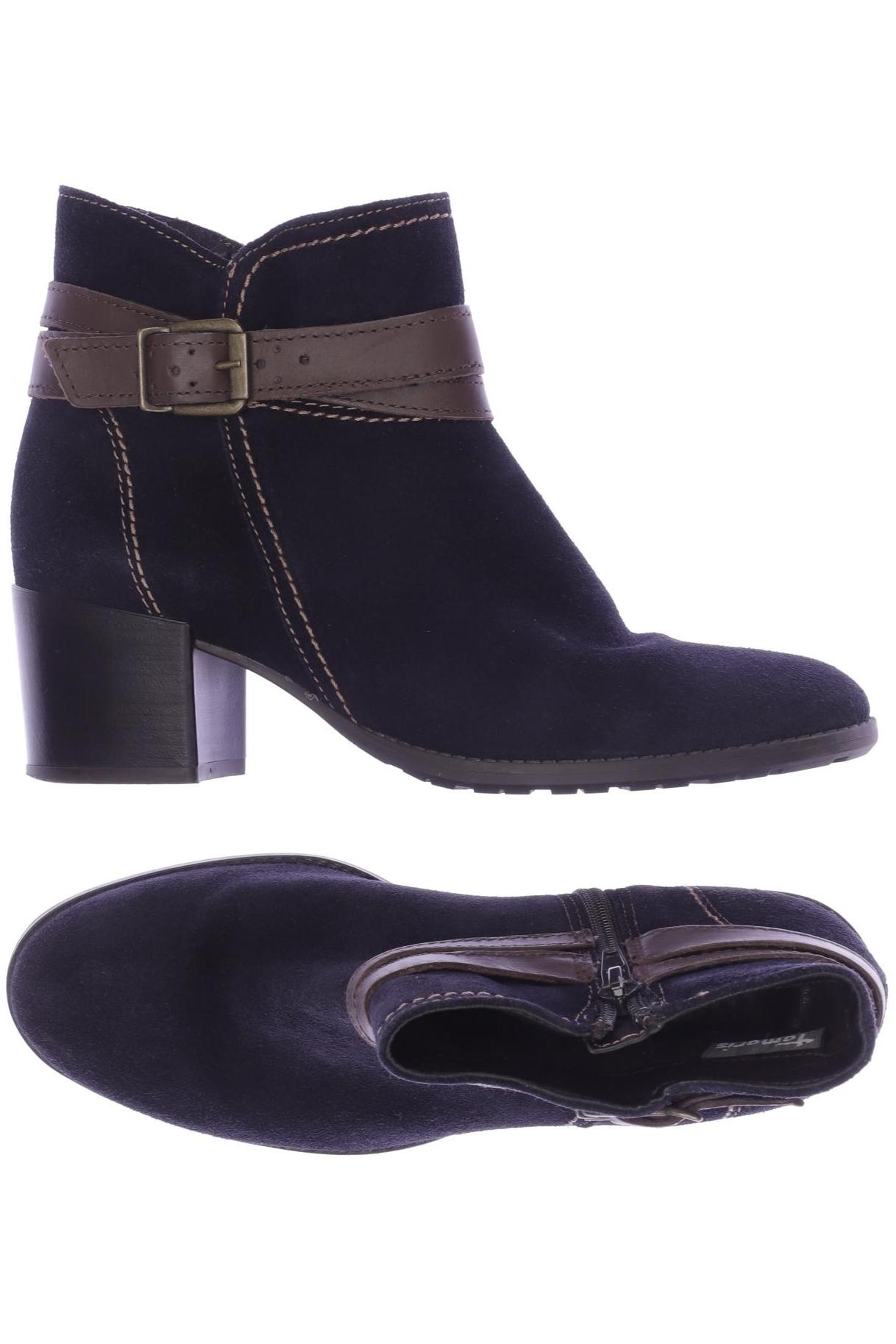

Tamaris Damen Stiefelette, marineblau, Gr. 37