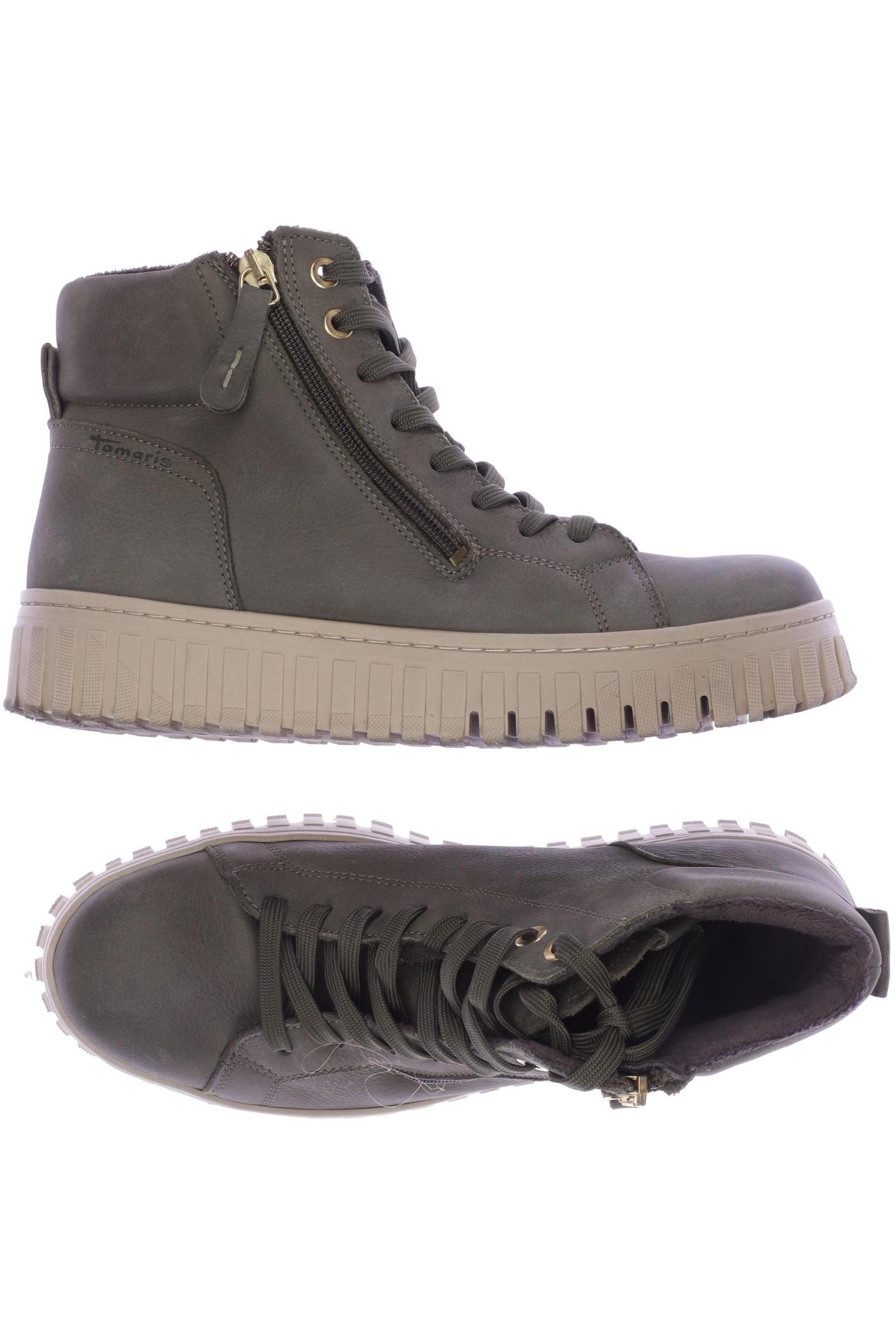 

Tamaris Damen Stiefelette, grün, Gr. 38