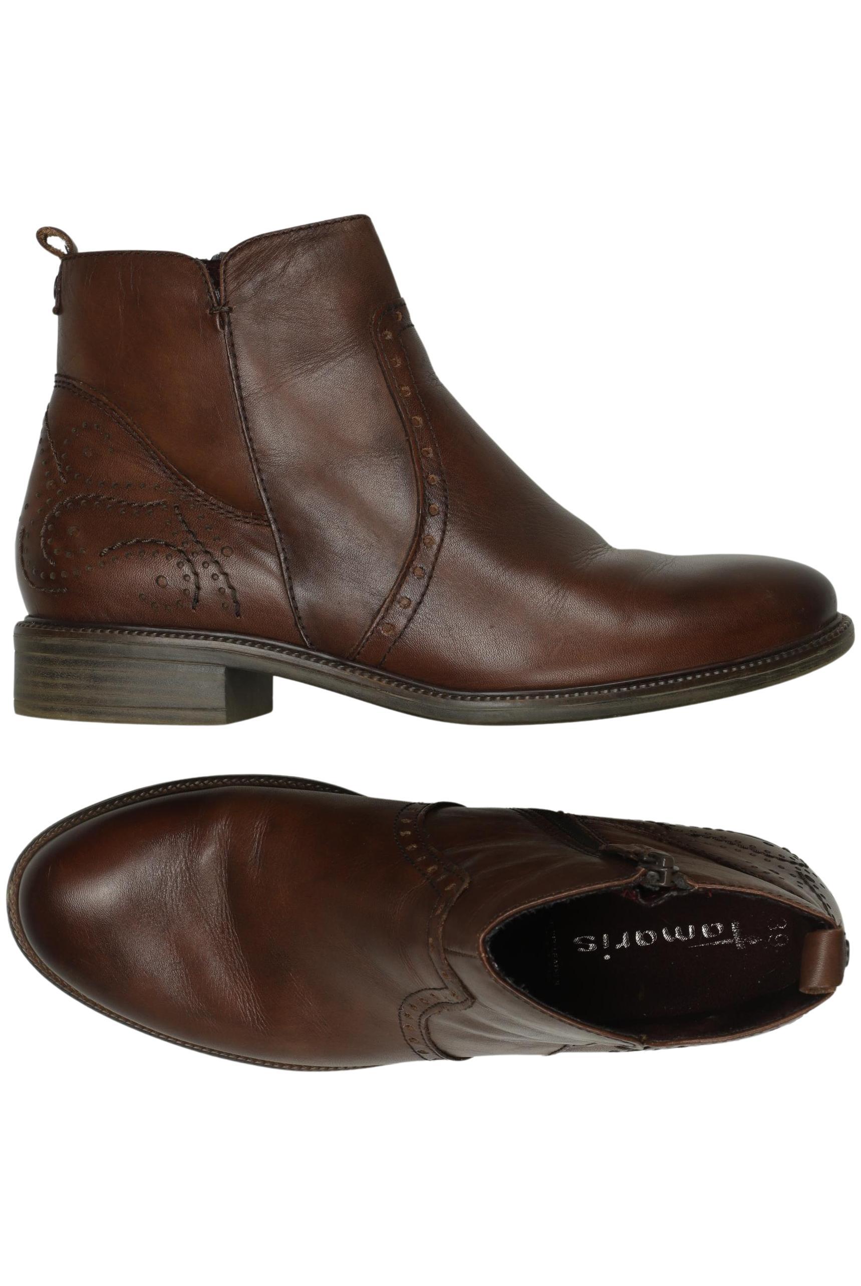 

Tamaris Damen Stiefelette, braun, Gr. 39