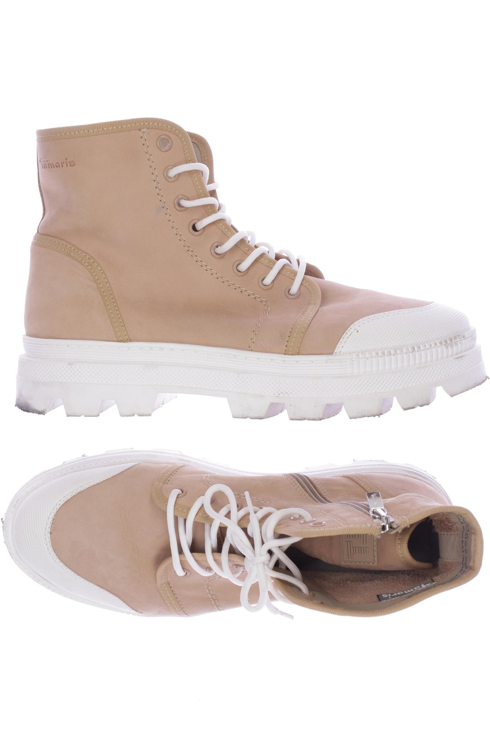 

Tamaris Damen Stiefelette, beige, Gr. 41