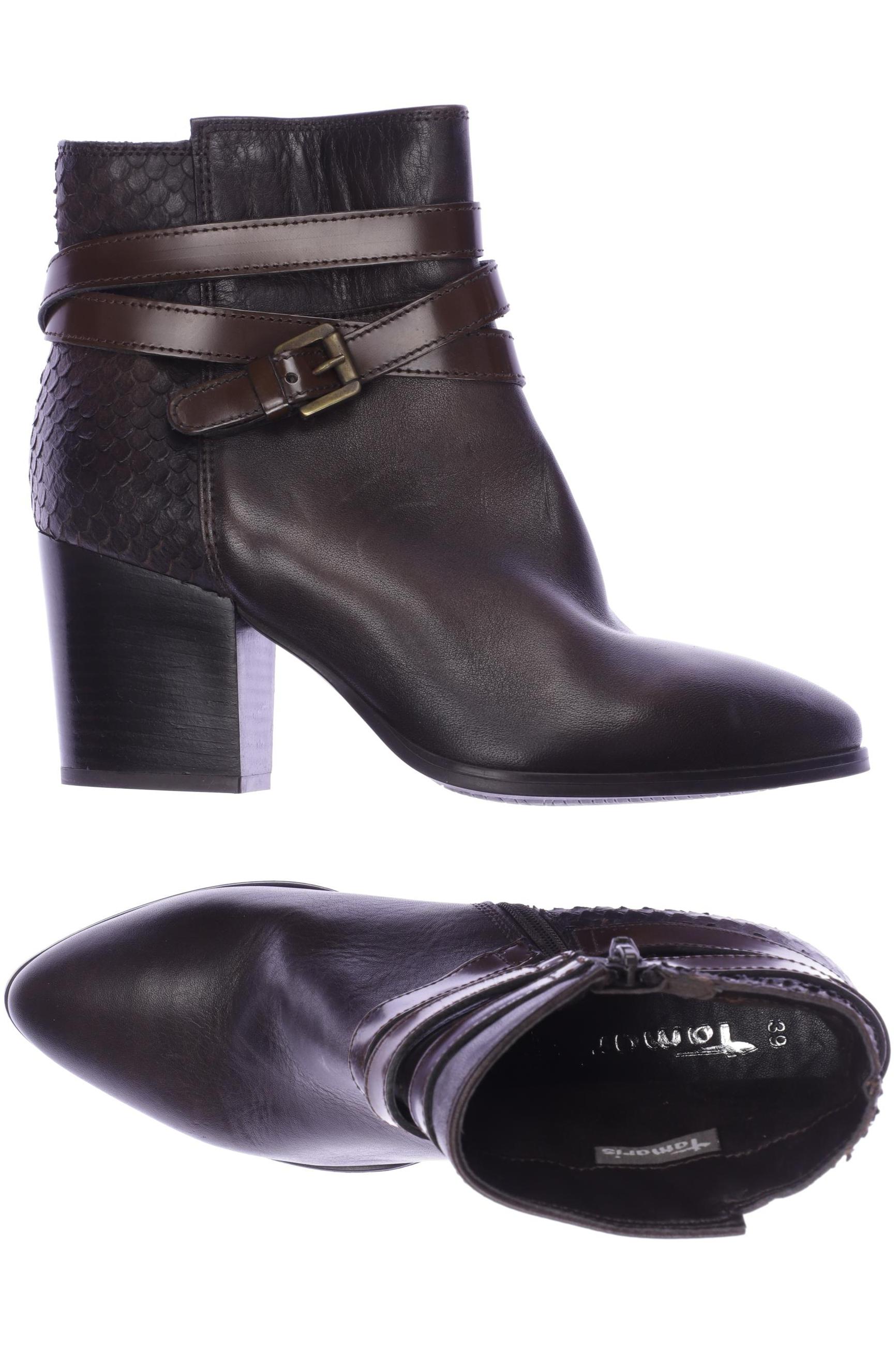 

Tamaris Damen Stiefelette, braun, Gr. 39