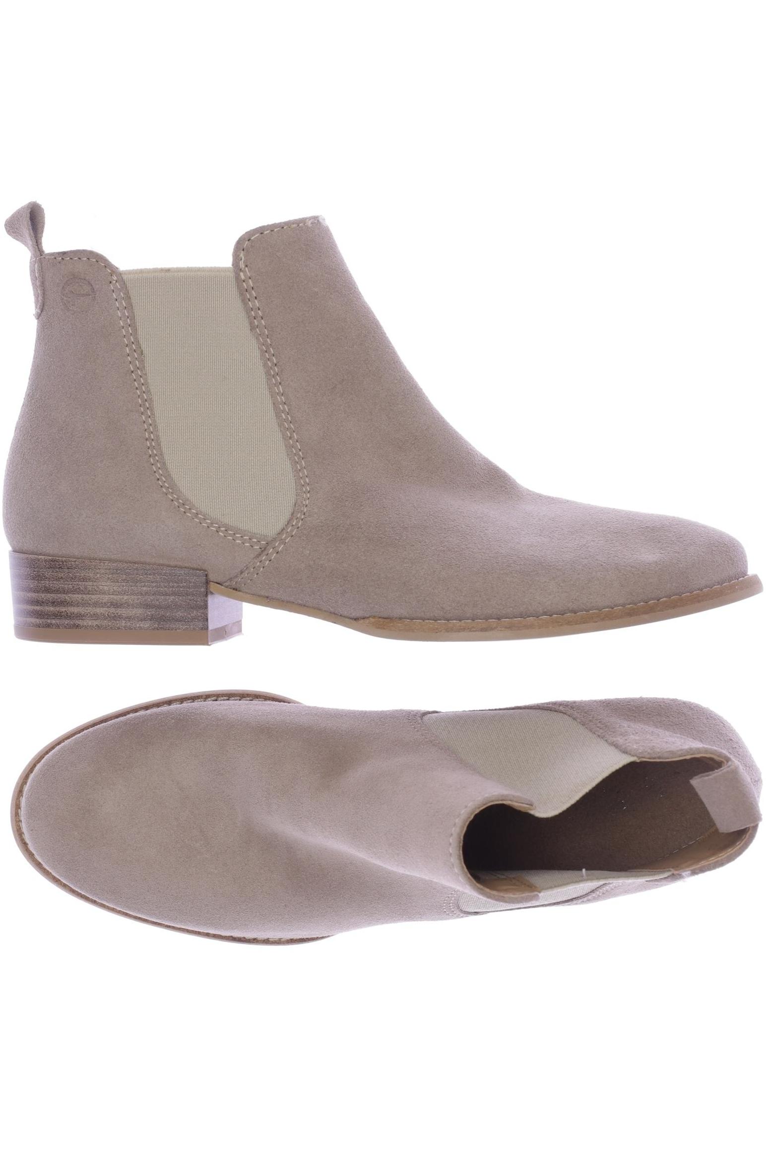 

Tamaris Damen Stiefelette, beige, Gr. 37