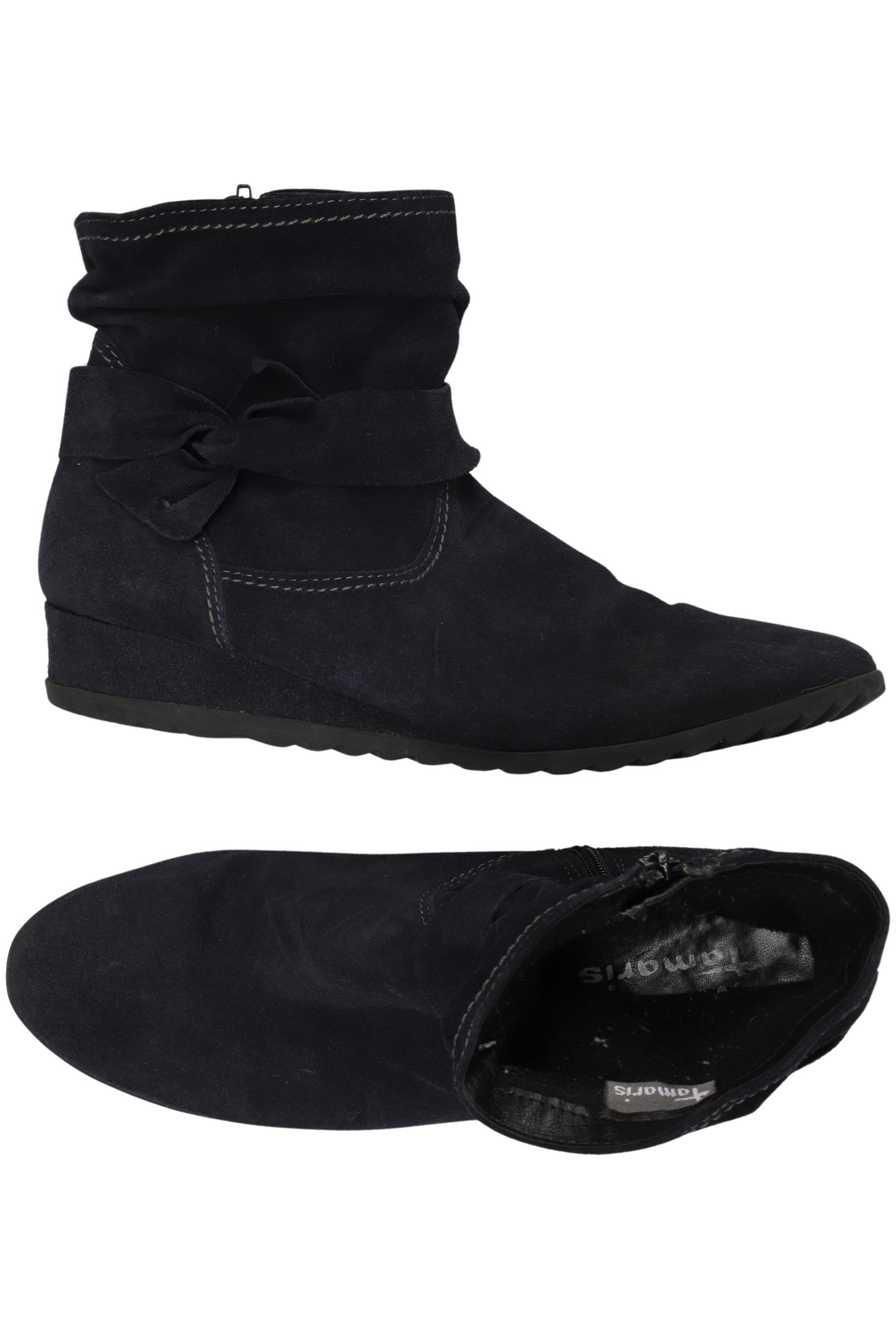 

Tamaris Damen Stiefelette, marineblau, Gr. 42