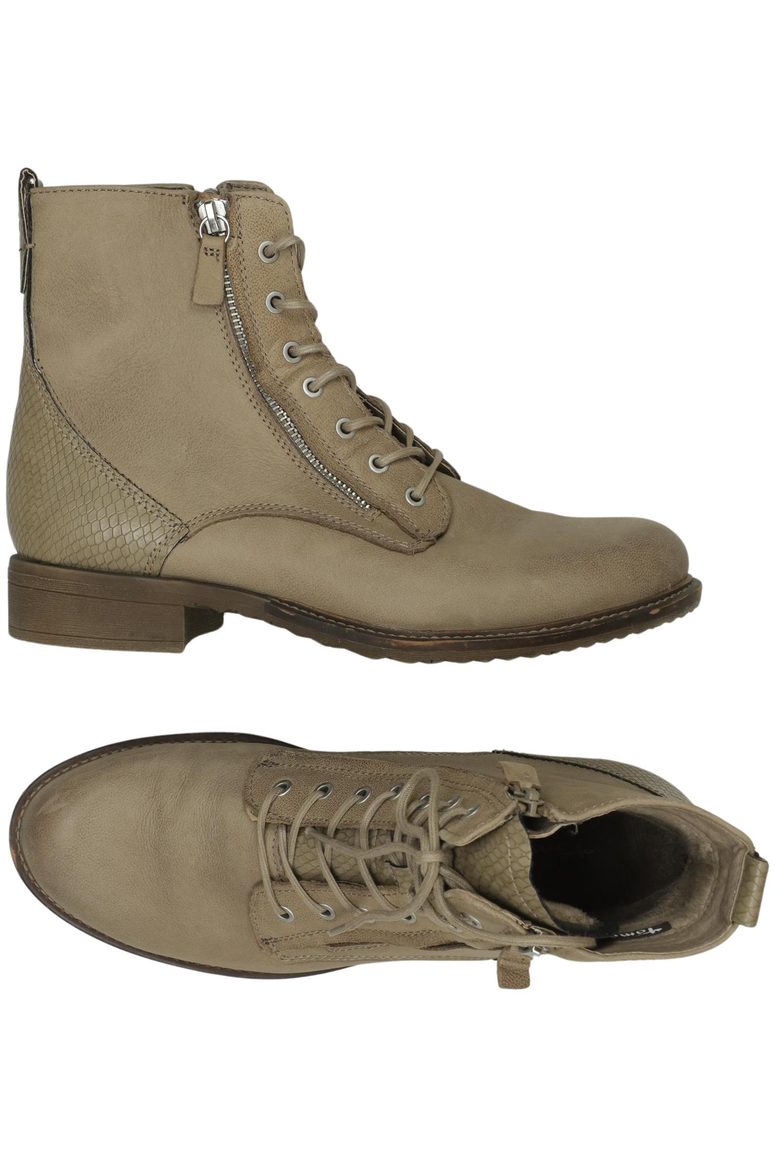 

Tamaris Damen Stiefelette, beige, Gr. 40