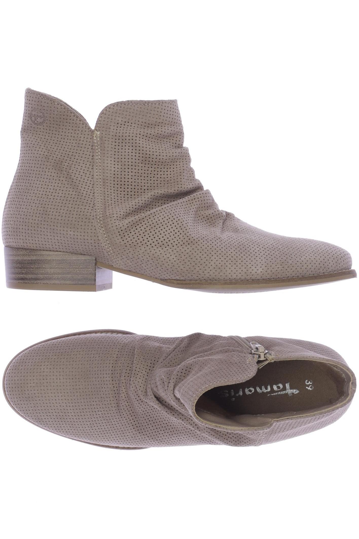 

Tamaris Damen Stiefelette, beige, Gr. 39
