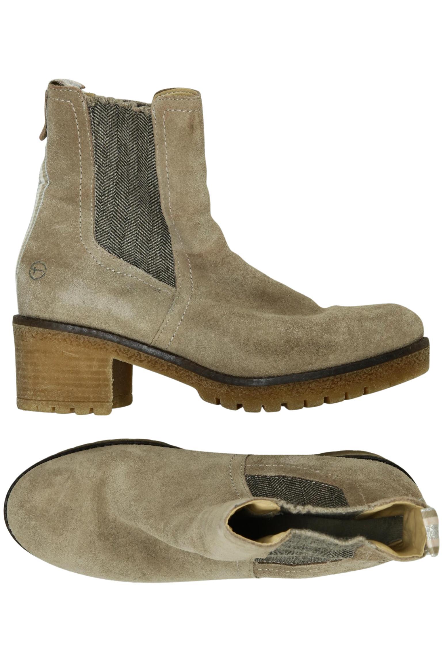 

Tamaris Damen Stiefelette, beige, Gr. 40