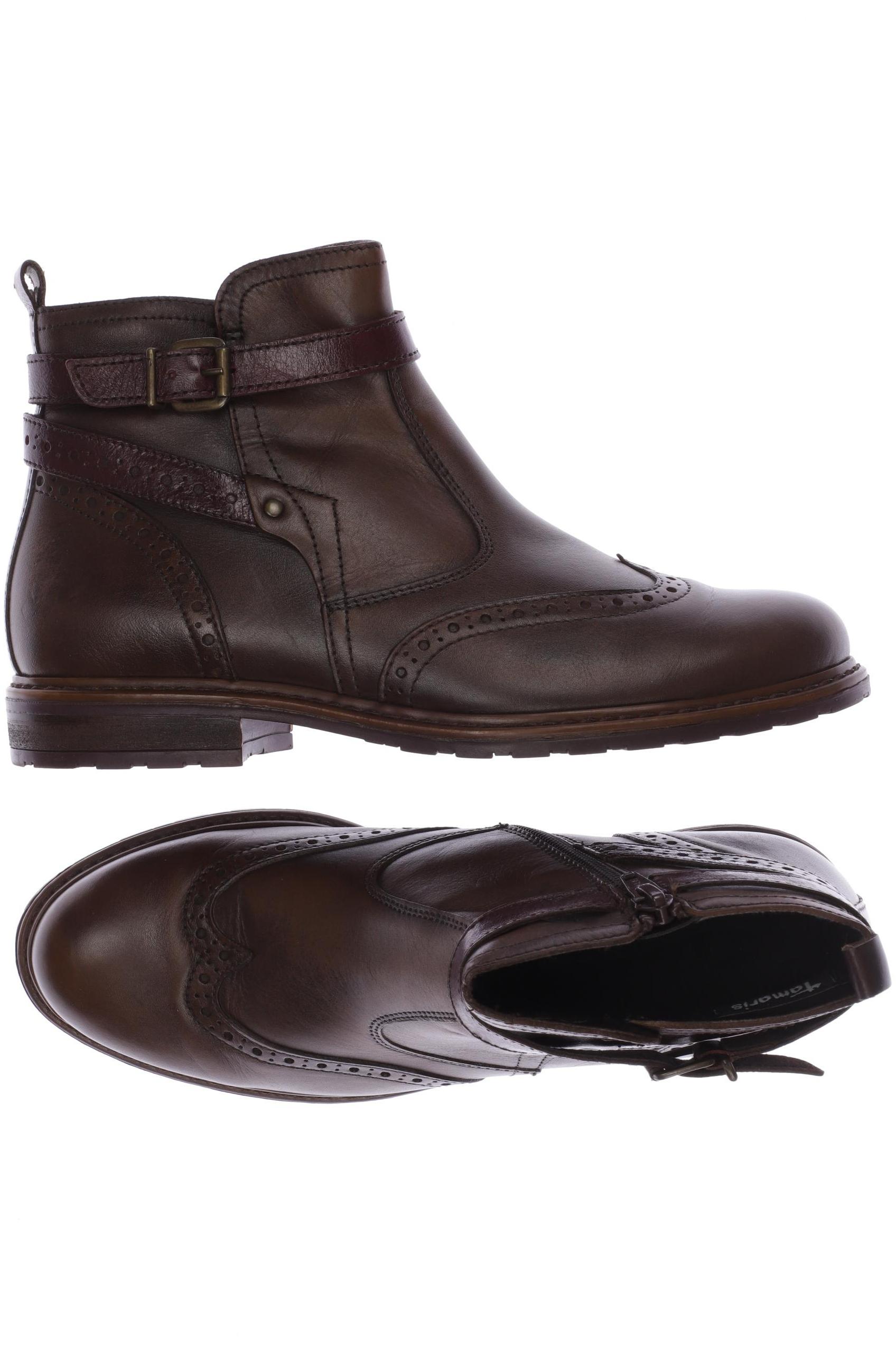 

Tamaris Damen Stiefelette, braun, Gr. 37