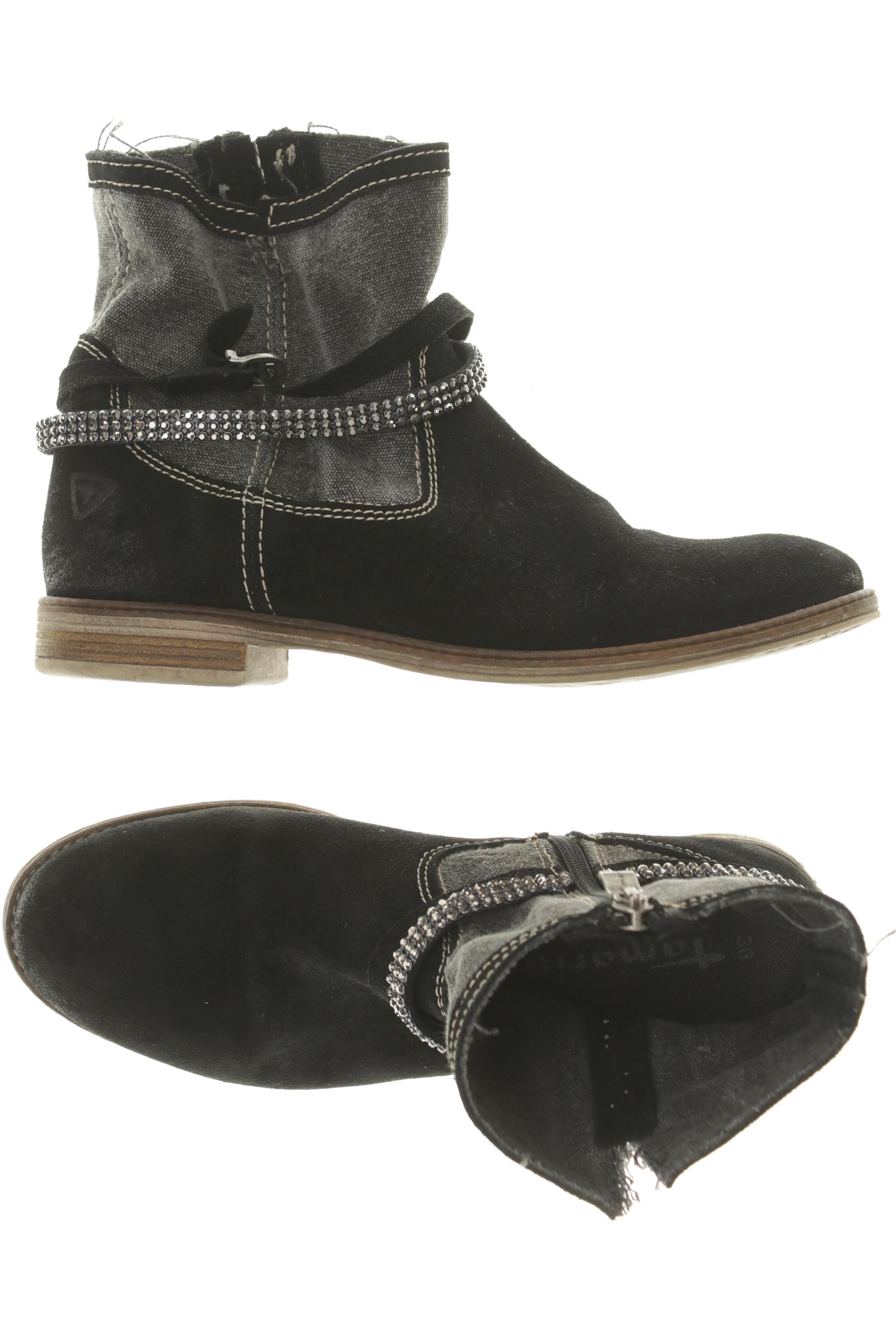 

Tamaris Damen Stiefelette, schwarz, Gr. 36