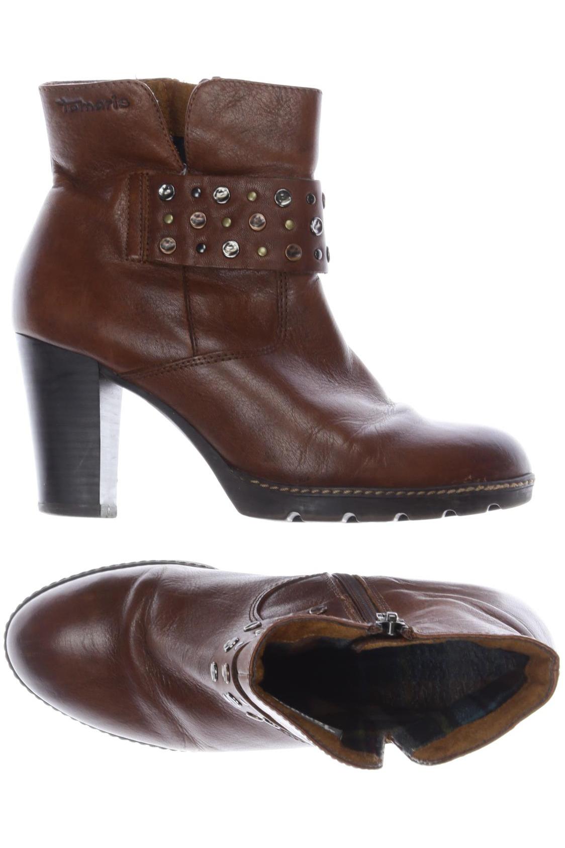 

Tamaris Damen Stiefelette, braun, Gr. 38