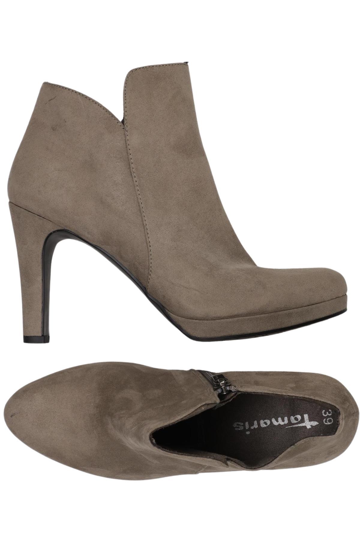 

Tamaris Damen Stiefelette, beige, Gr. 39