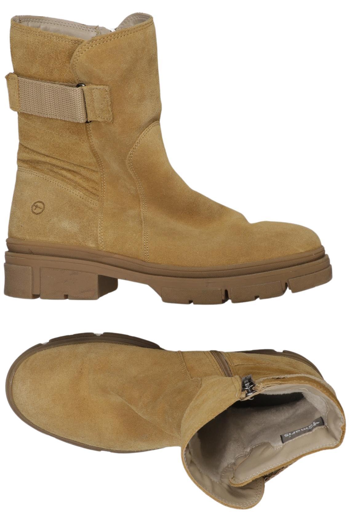 

Tamaris Damen Stiefelette, beige, Gr. 40
