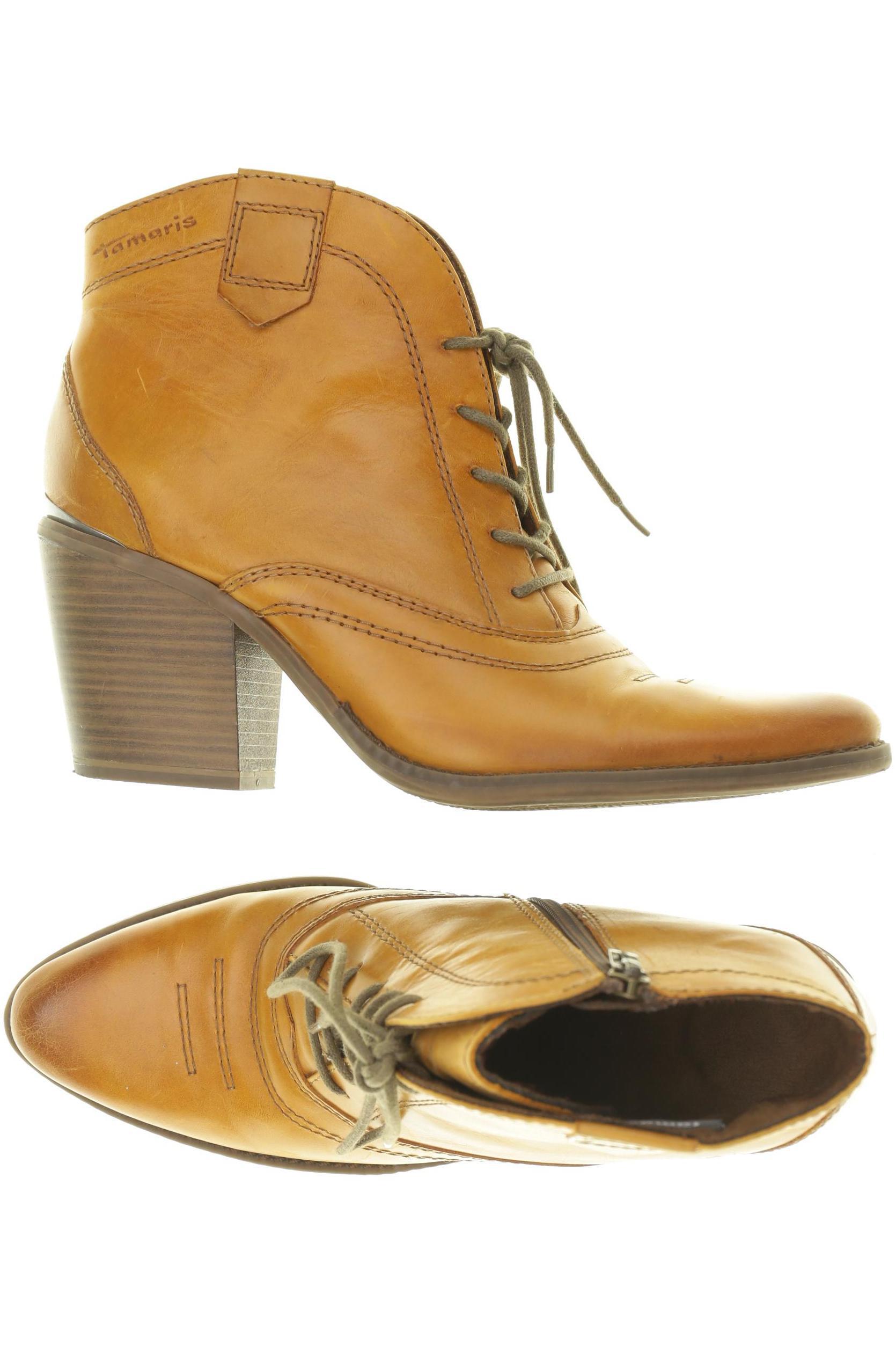 

Tamaris Damen Stiefelette, orange, Gr. 40