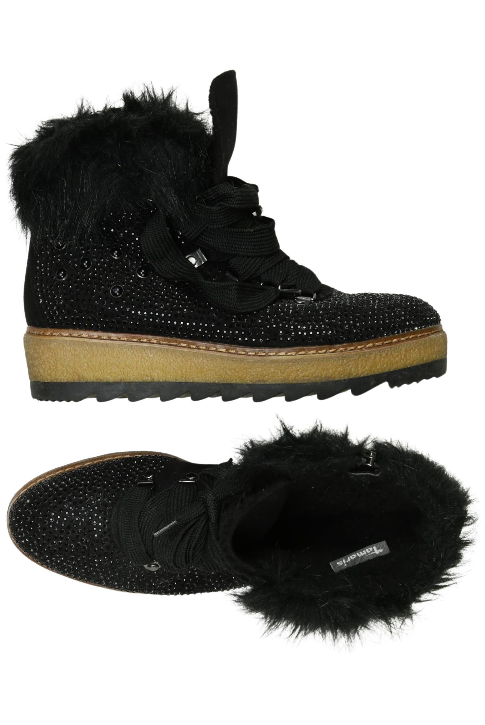 

Tamaris Damen Stiefelette, schwarz, Gr. 39