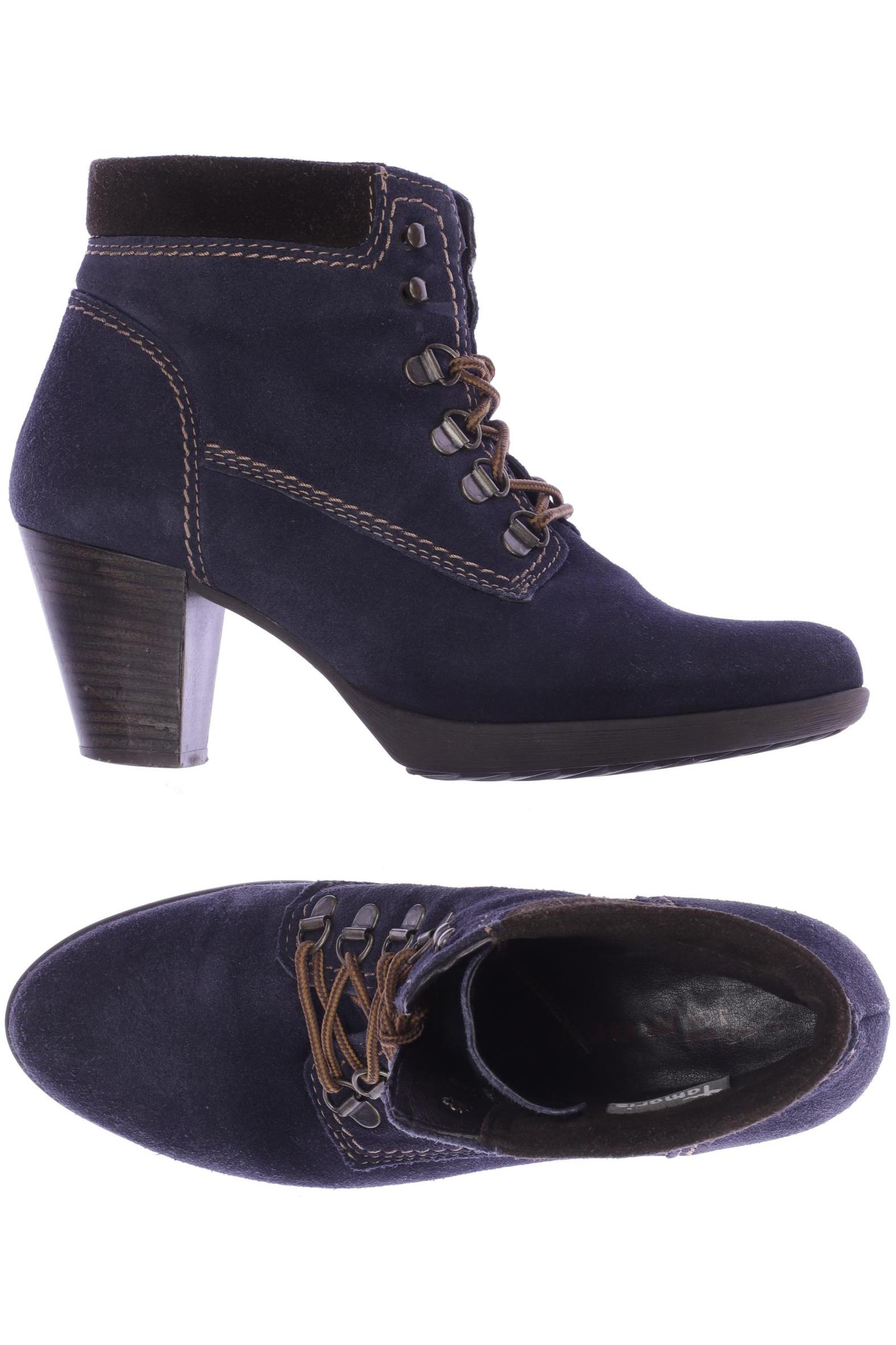 

Tamaris Damen Stiefelette, marineblau, Gr. 38