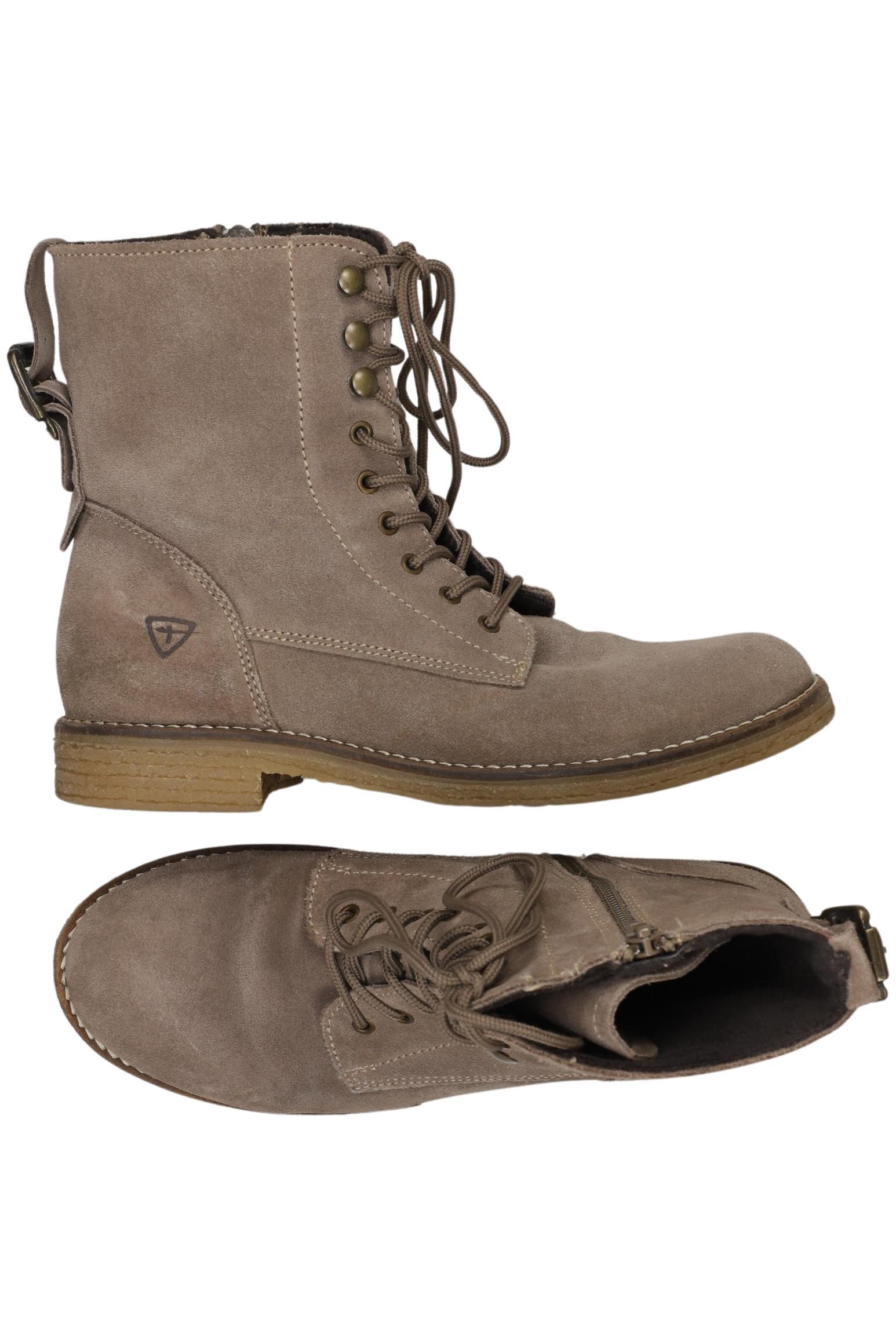 

Tamaris Damen Stiefelette, beige, Gr. 38