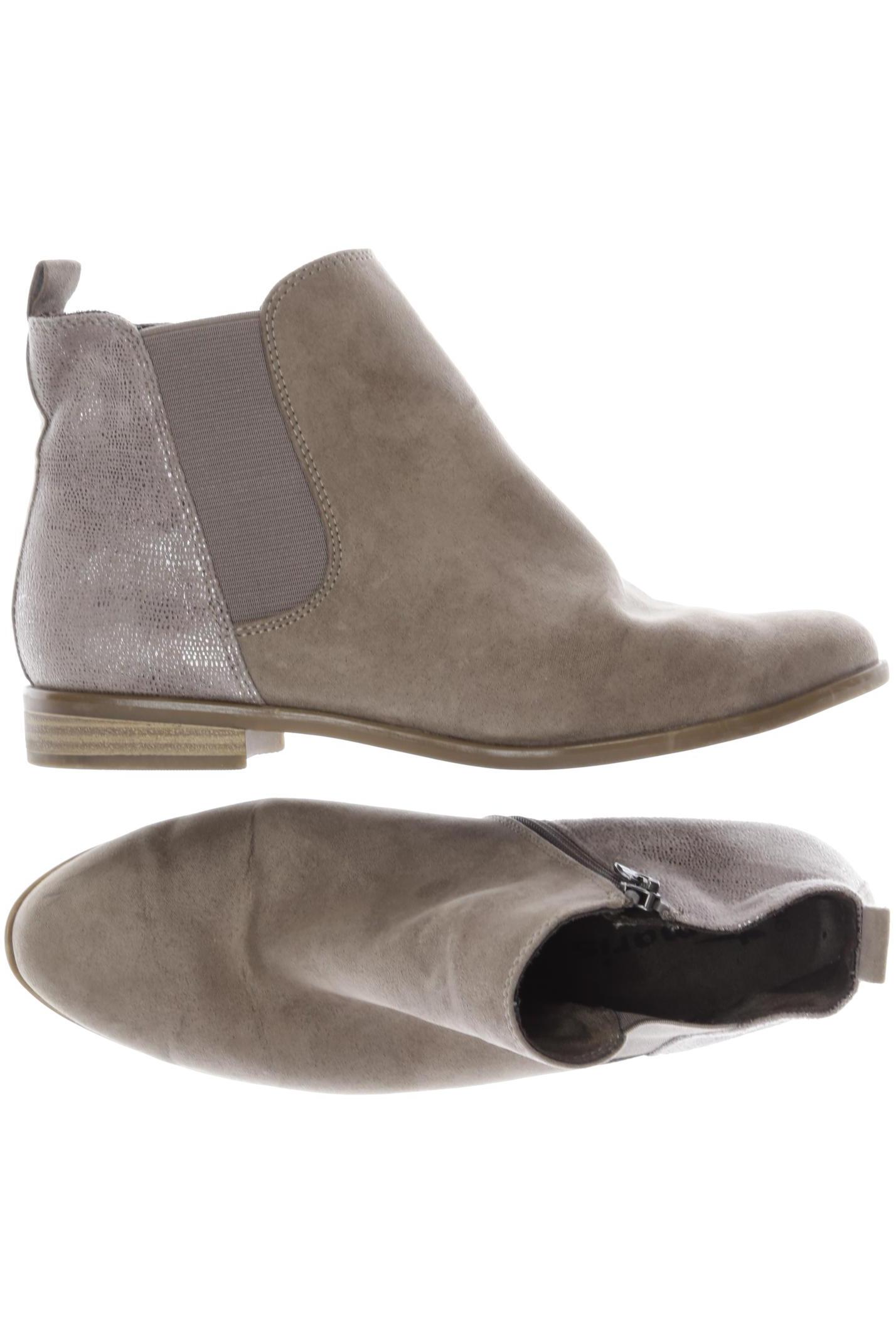 

Tamaris Damen Stiefelette, beige, Gr. 38