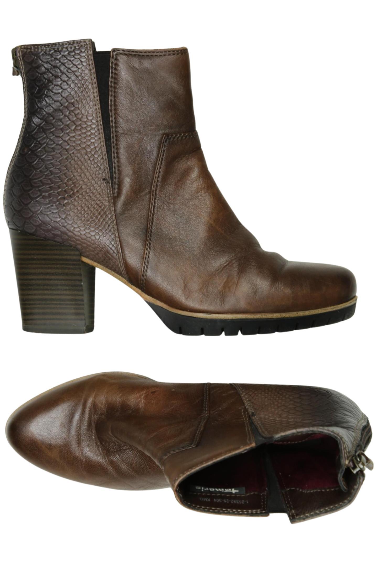 

Tamaris Damen Stiefelette, braun, Gr. 40