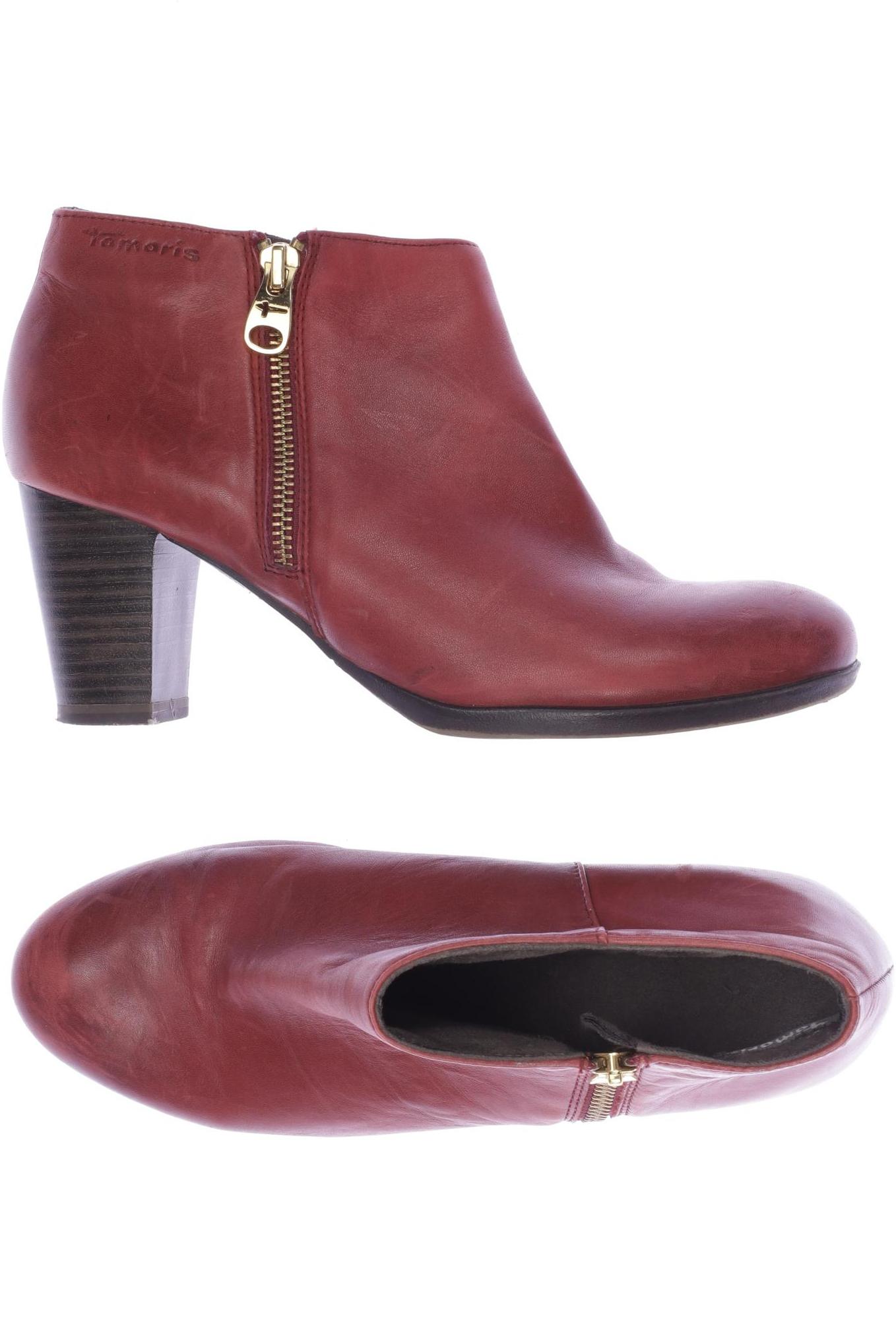 

Tamaris Damen Stiefelette, rot, Gr. 38