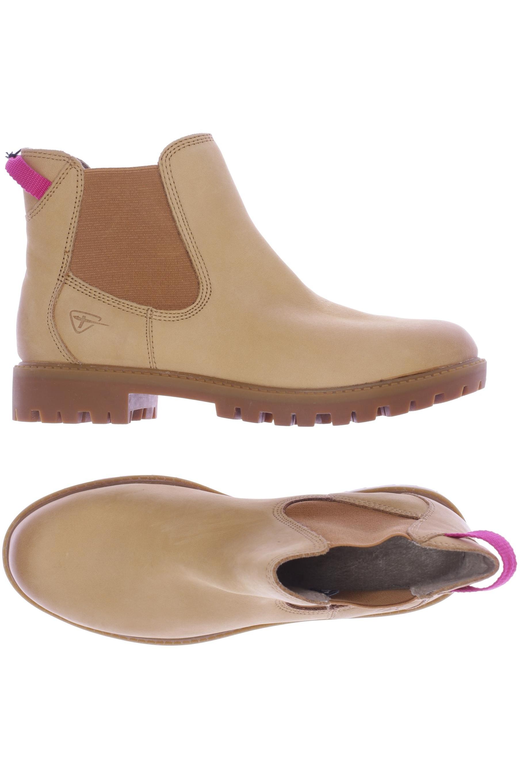 

Tamaris Damen Stiefelette, beige, Gr. 38