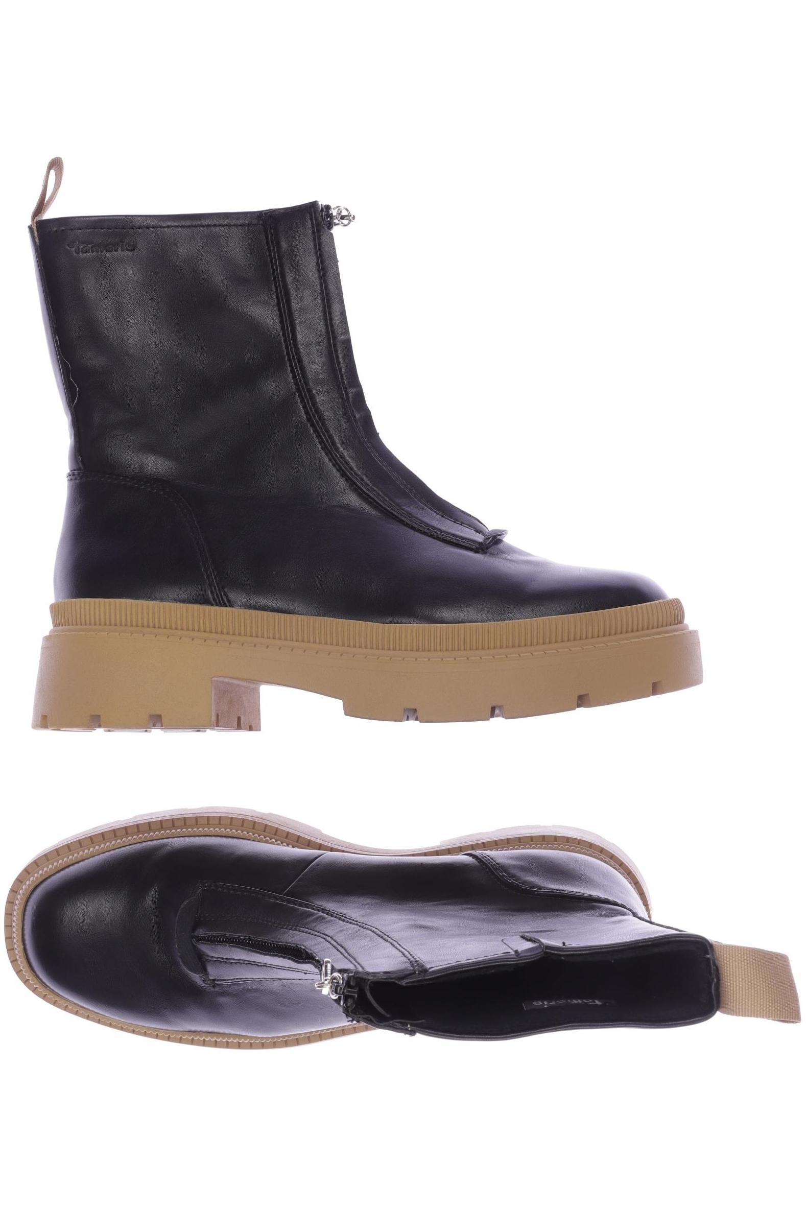 

Tamaris Damen Stiefelette, schwarz