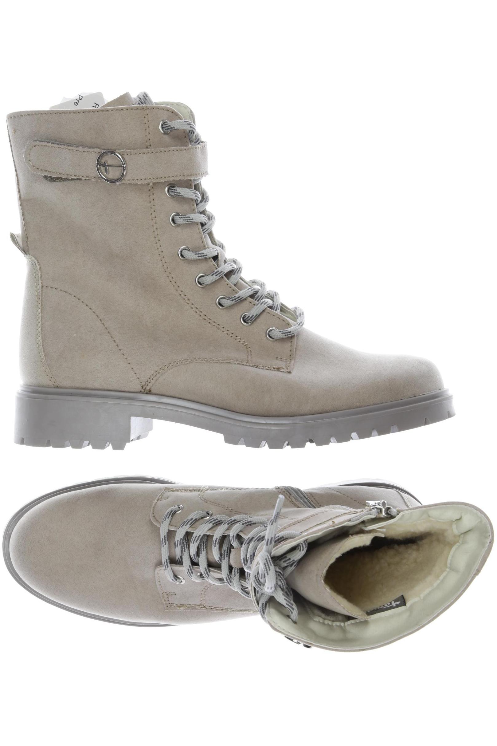 

Tamaris Damen Stiefelette, beige, Gr. 41