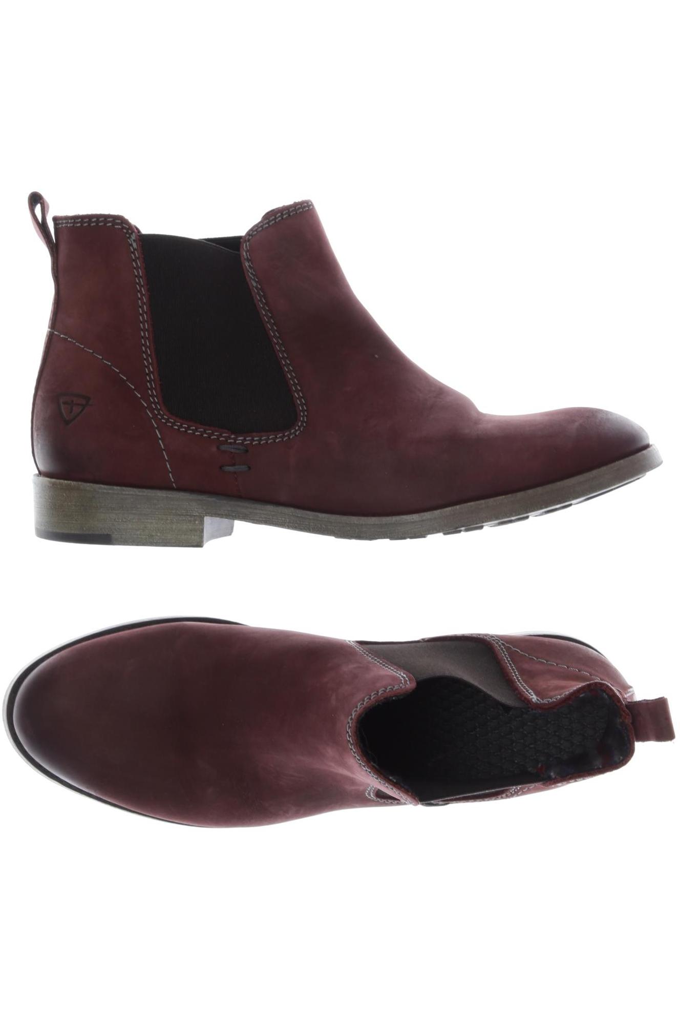 

Tamaris Damen Stiefelette, bordeaux, Gr. 40