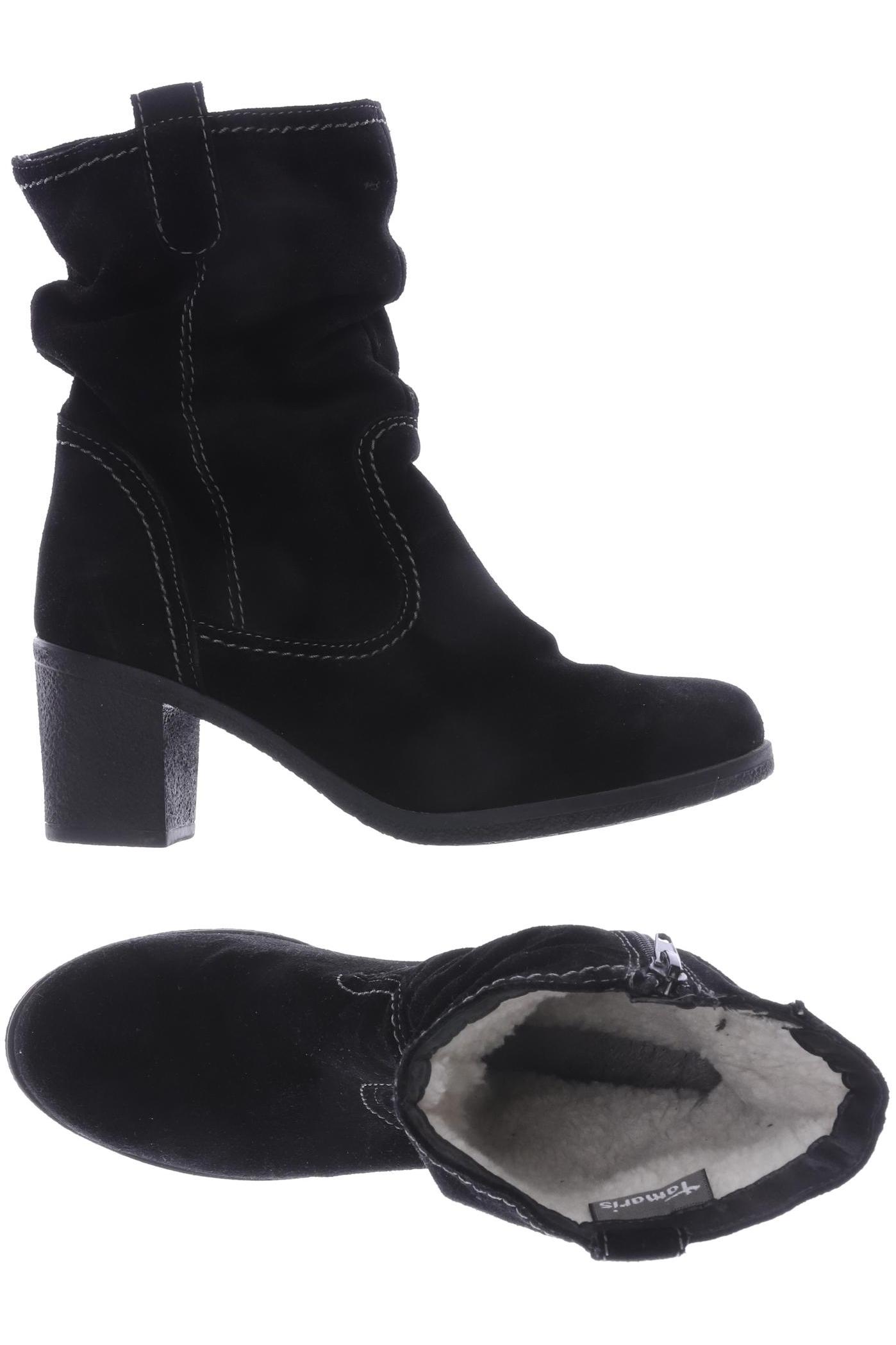 

Tamaris Damen Stiefelette, schwarz