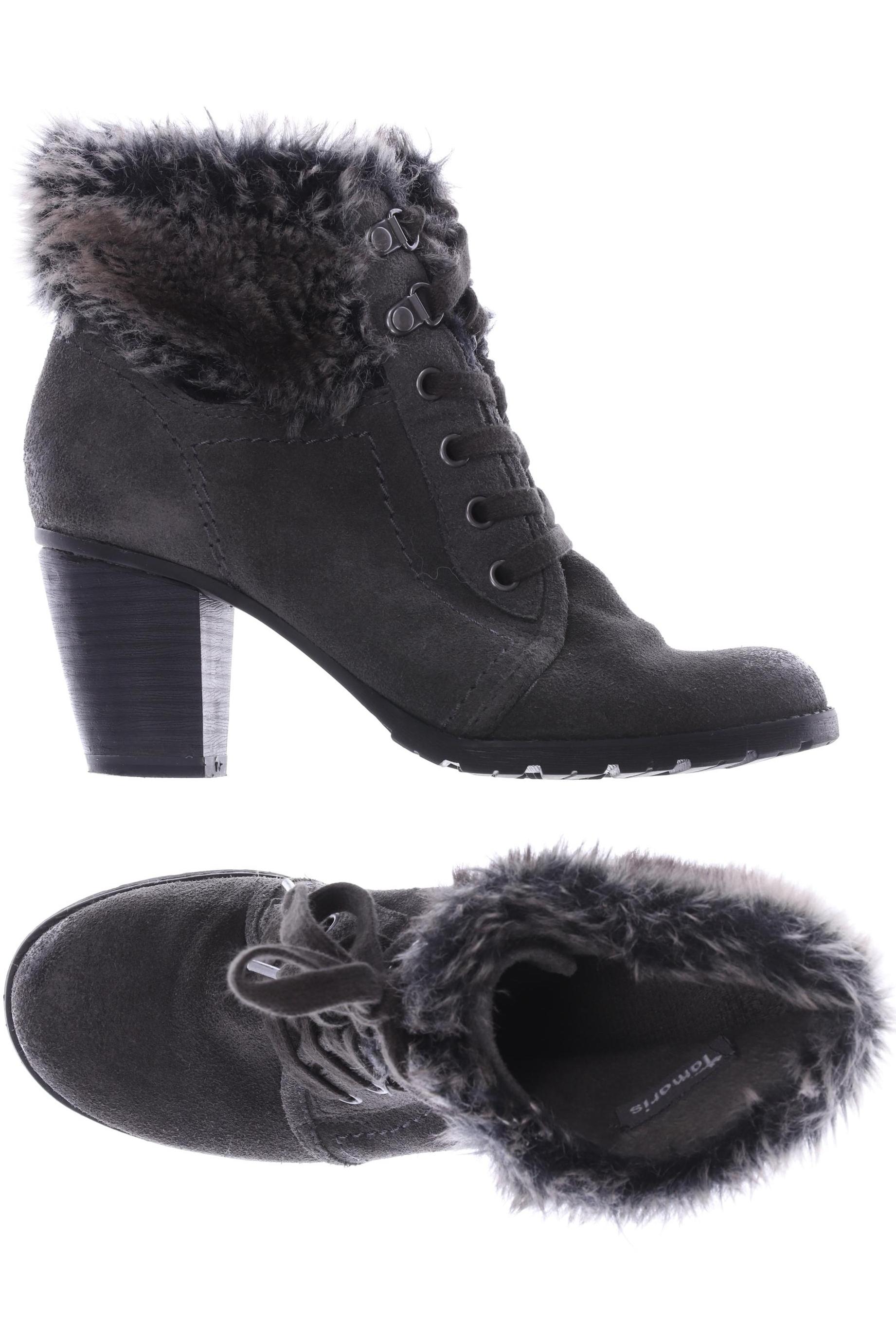 

Tamaris Damen Stiefelette, grau, Gr. 36