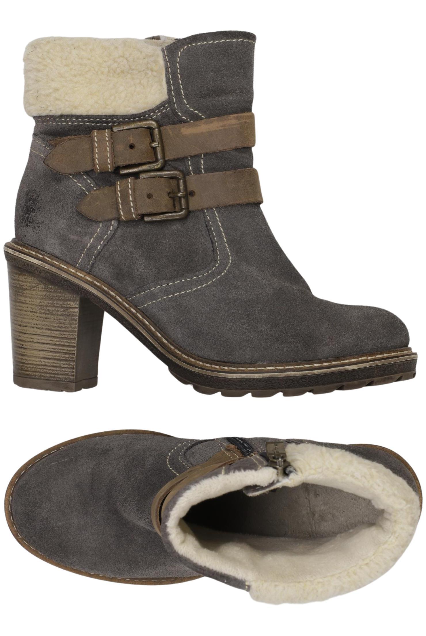 

Tamaris Damen Stiefelette, grau, Gr. 36