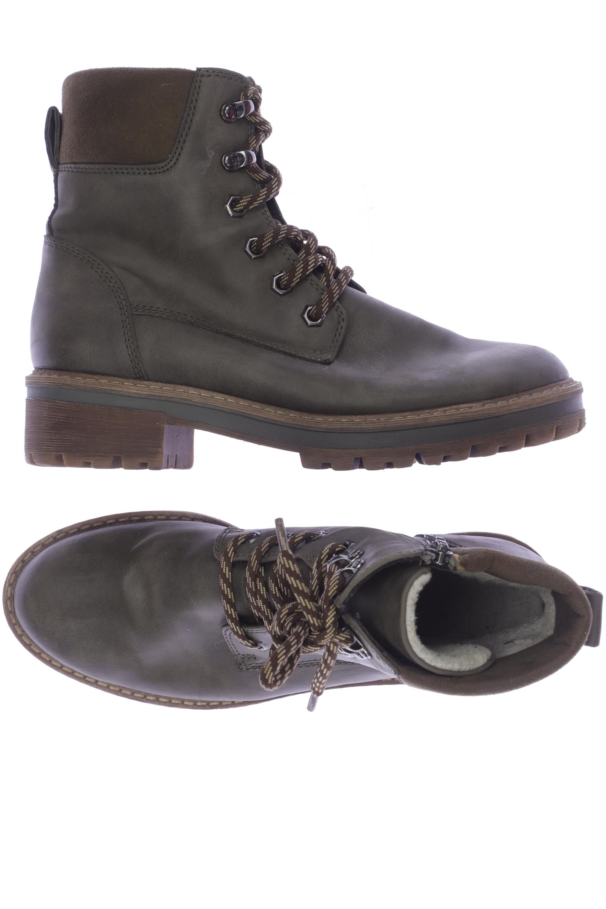 

Tamaris Damen Stiefelette, grün, Gr. 38