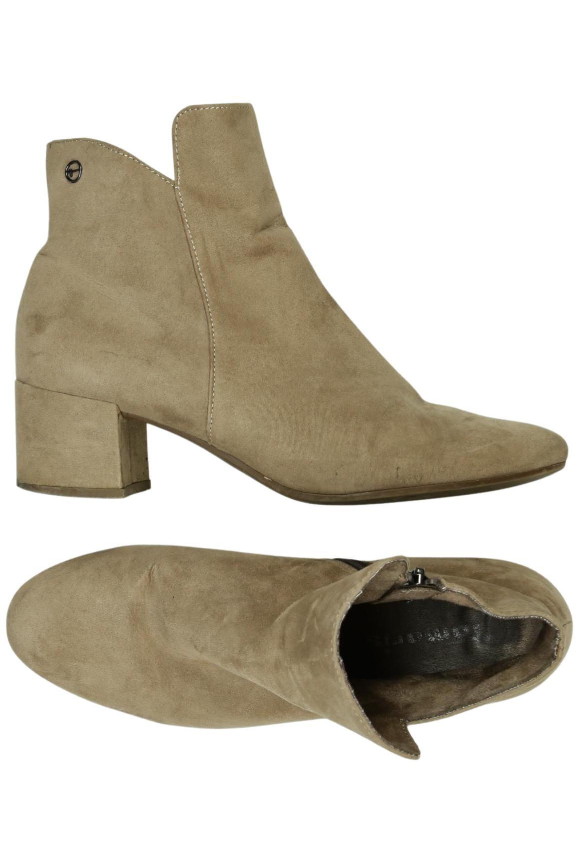 

Tamaris Damen Stiefelette, beige, Gr. 39