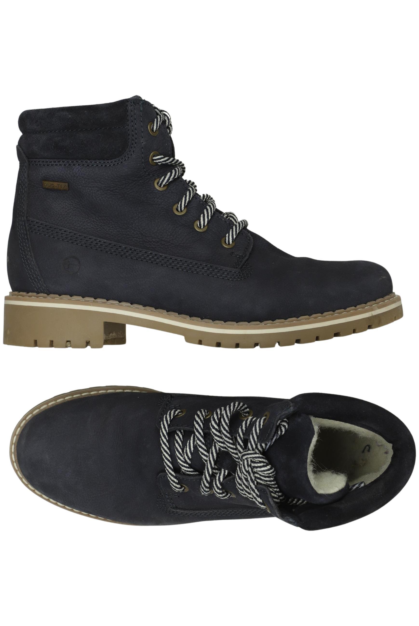 

Tamaris Damen Stiefelette, marineblau, Gr. 40