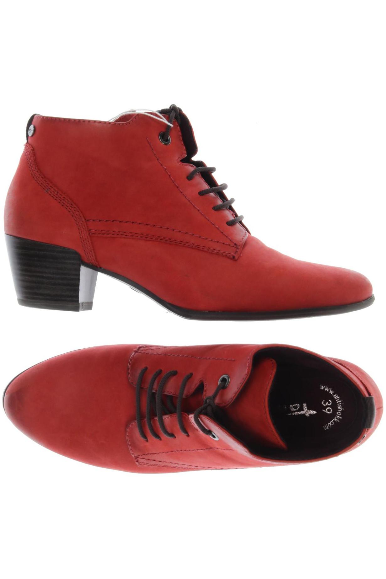 

Tamaris Damen Stiefelette, rot, Gr. 39