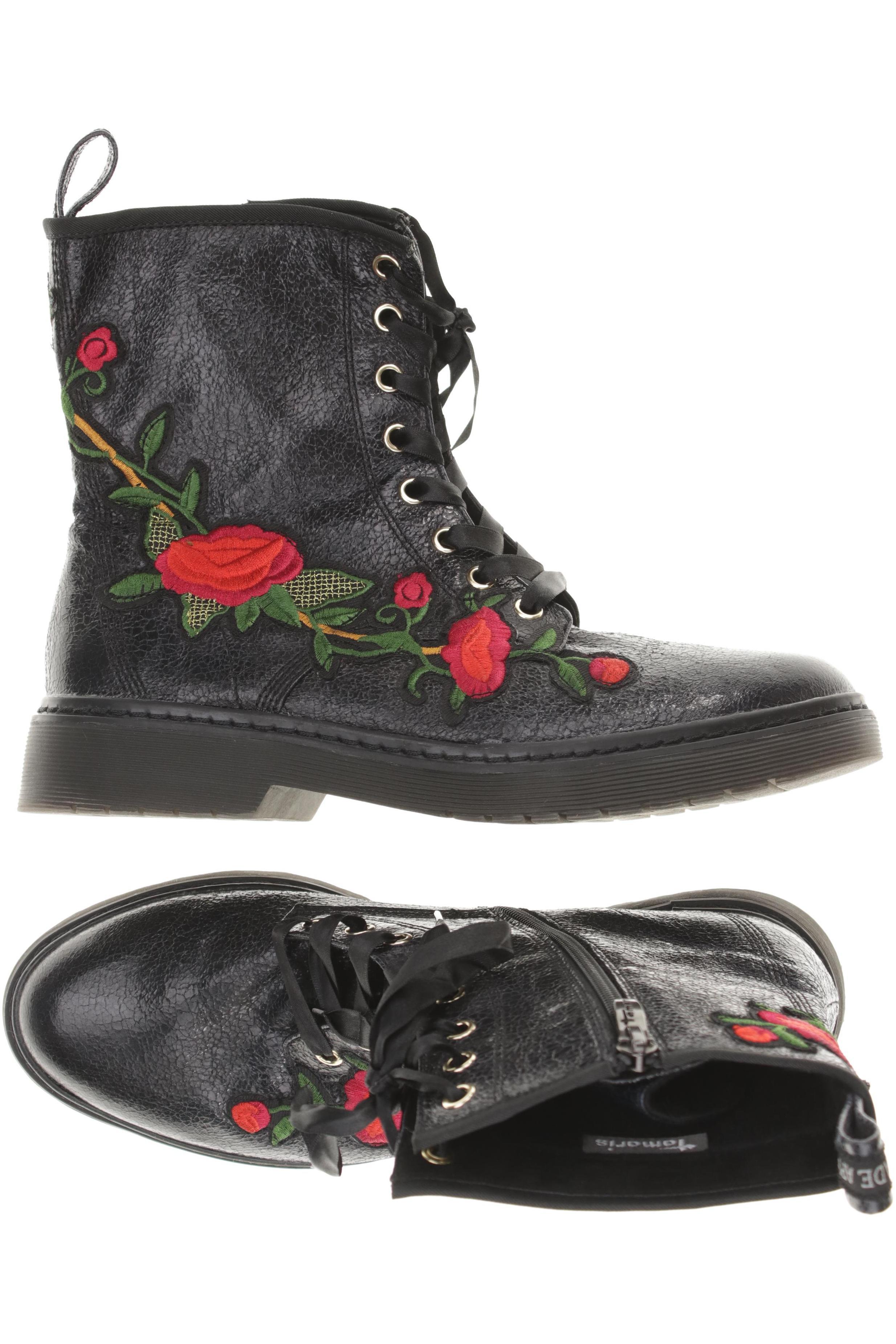 

Tamaris Damen Stiefelette, schwarz, Gr. 40