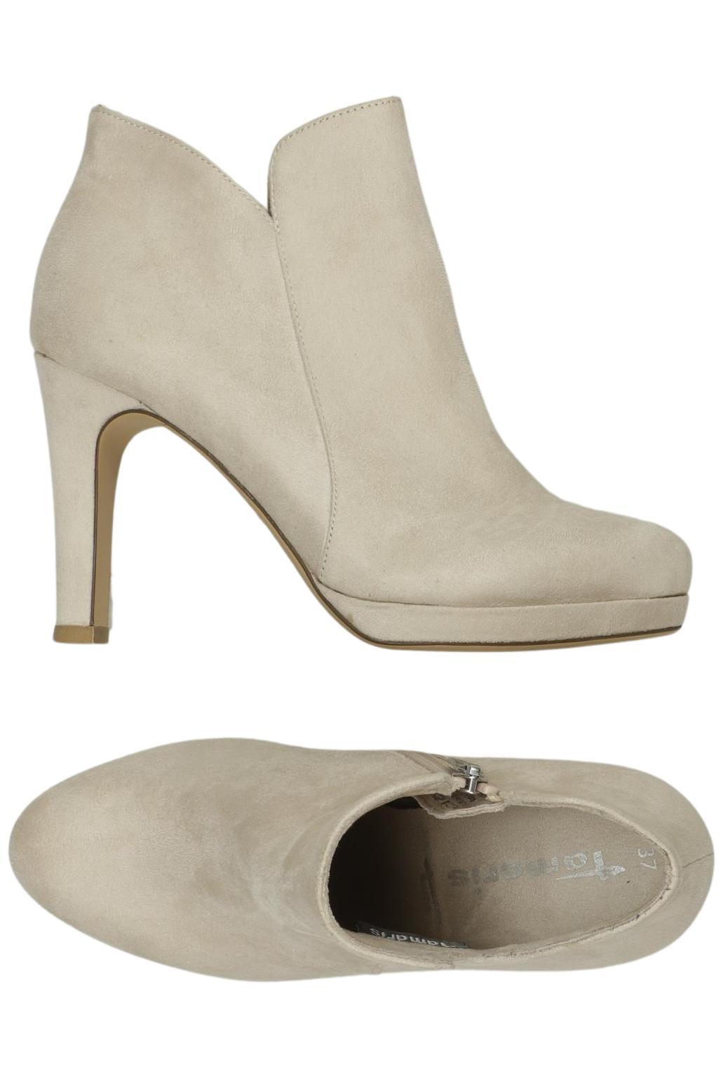 

Tamaris Damen Stiefelette, beige, Gr. 37