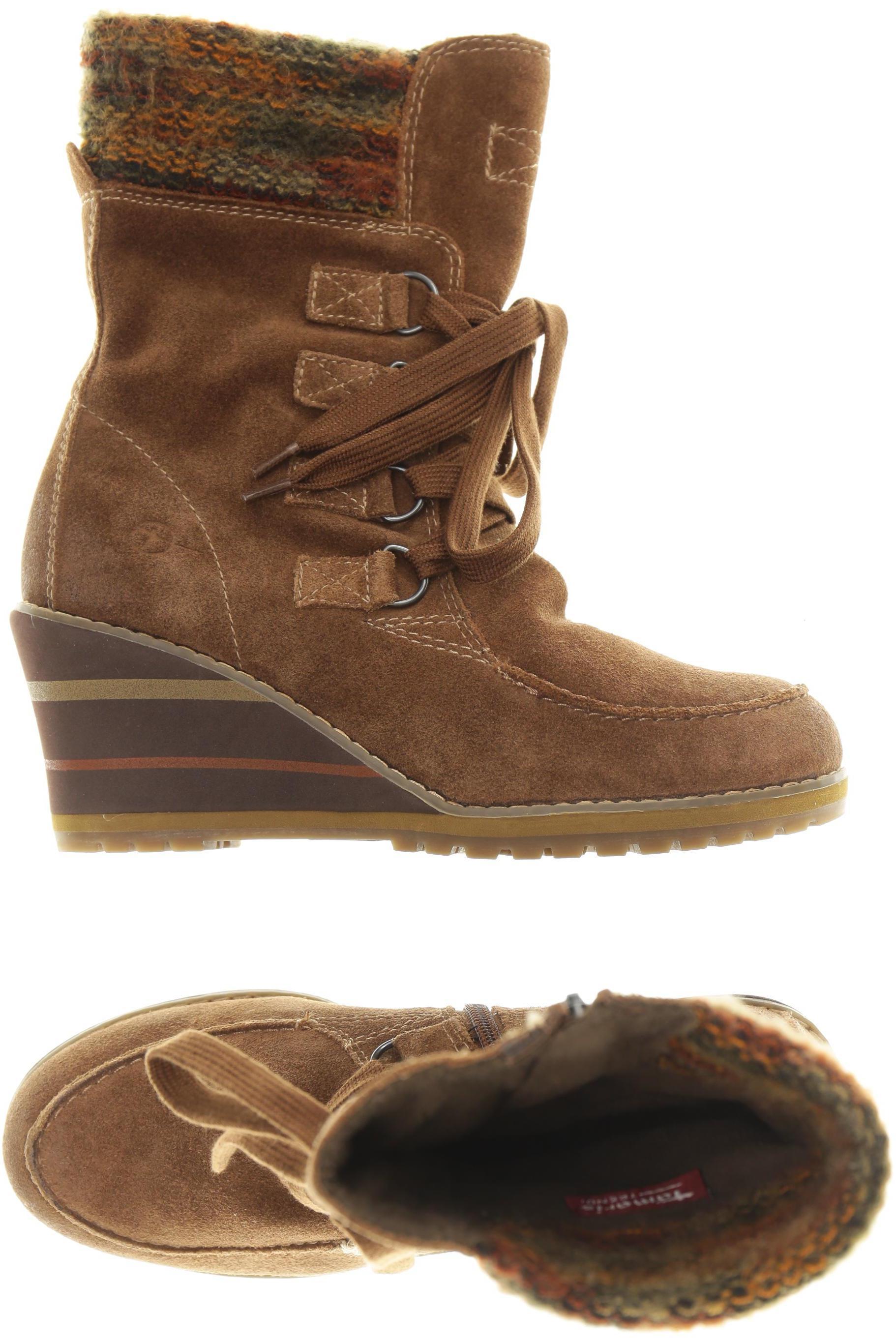

Tamaris Damen Stiefelette, braun, Gr. 38