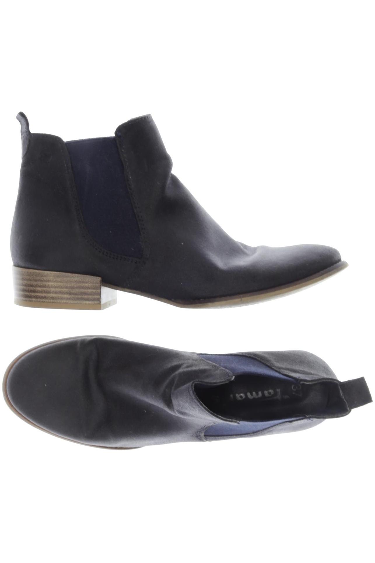 

Tamaris Damen Stiefelette, marineblau, Gr. 37
