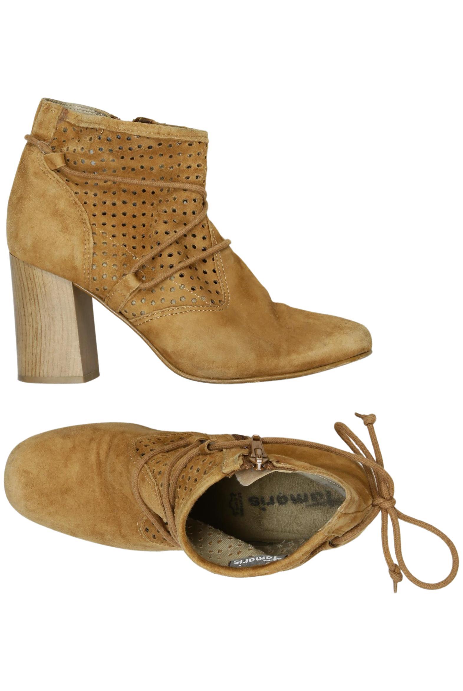 

Tamaris Damen Stiefelette, beige, Gr. 37