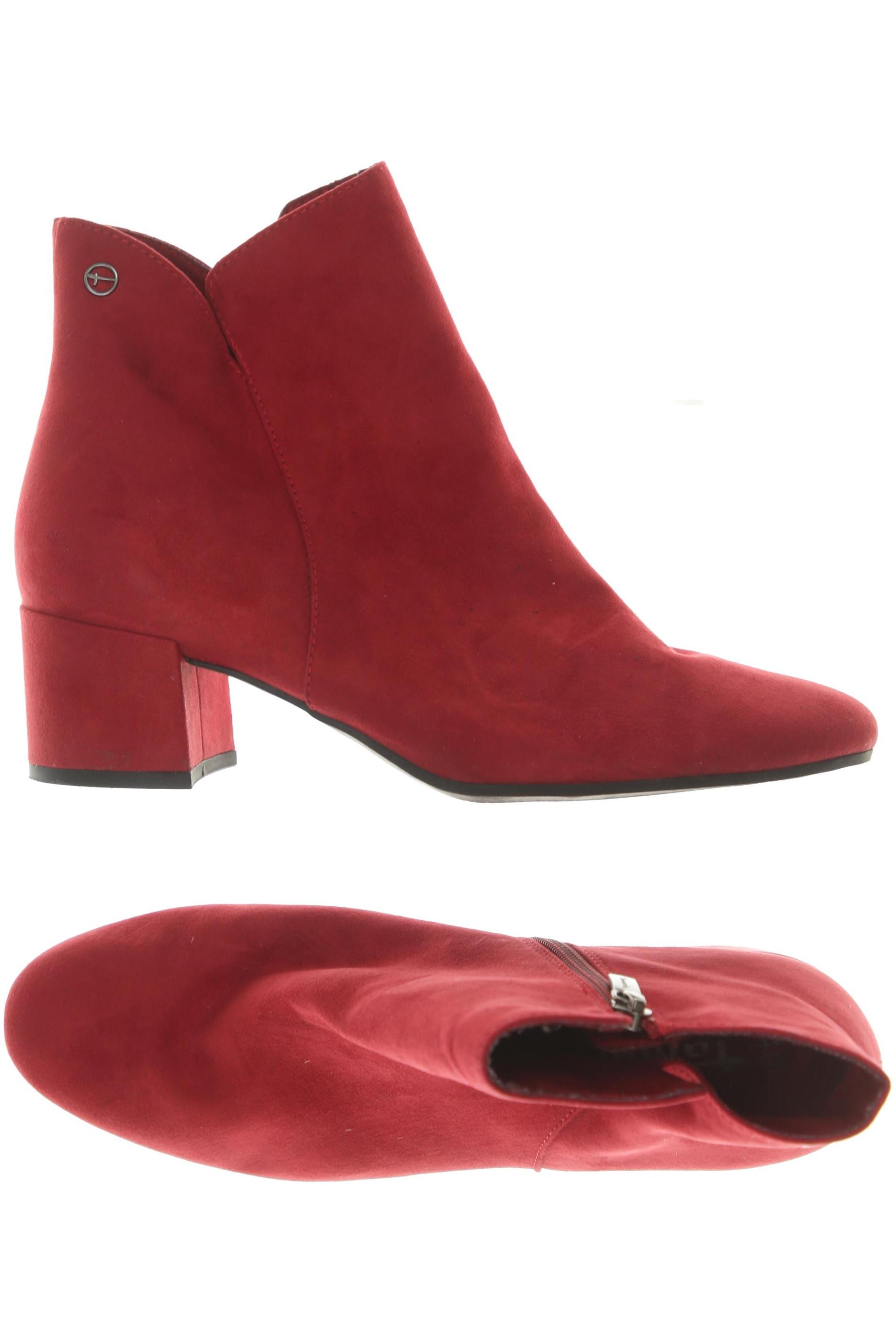 

Tamaris Damen Stiefelette, rot, Gr. 40