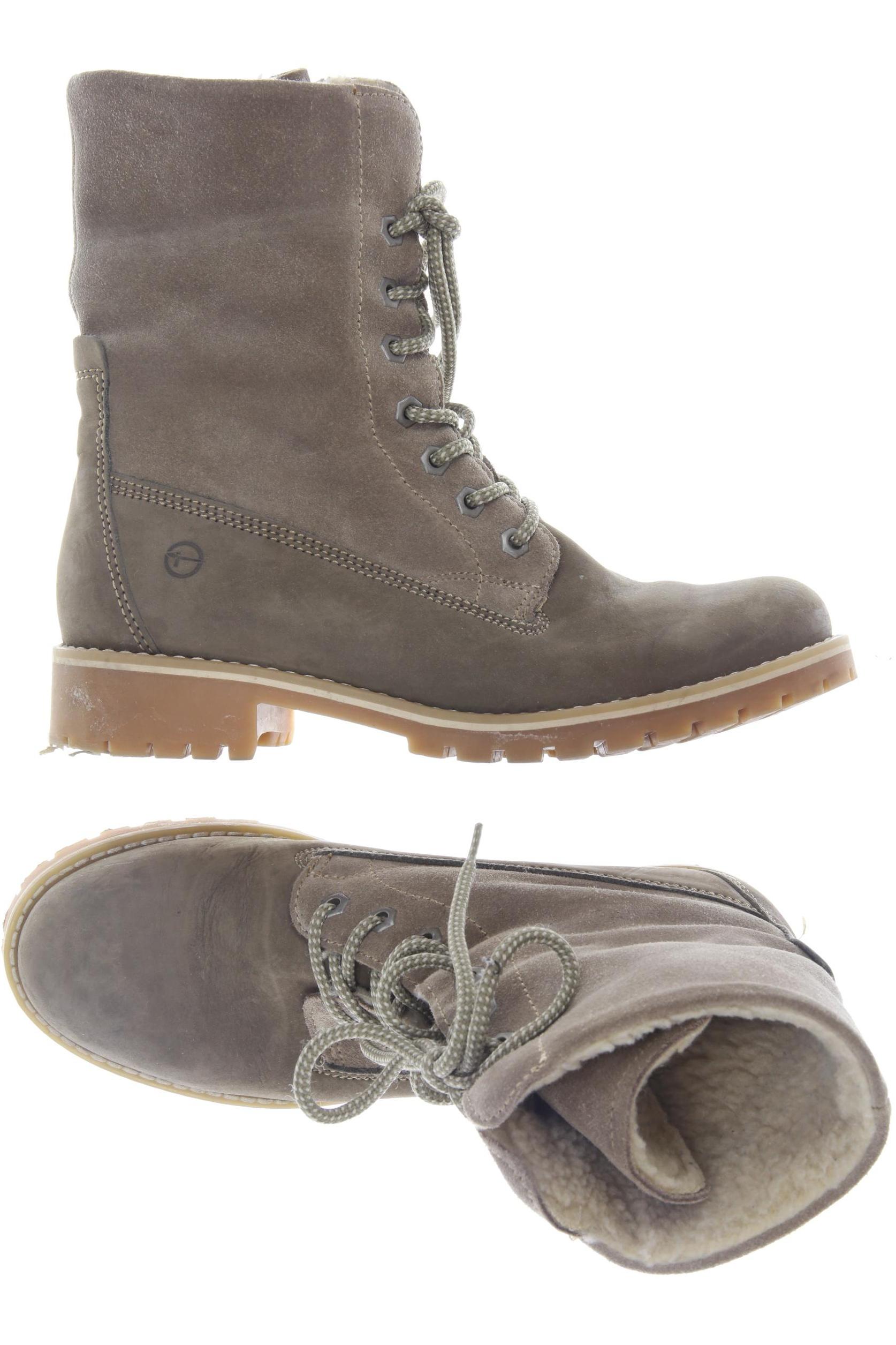 

Tamaris Damen Stiefelette, beige, Gr. 39