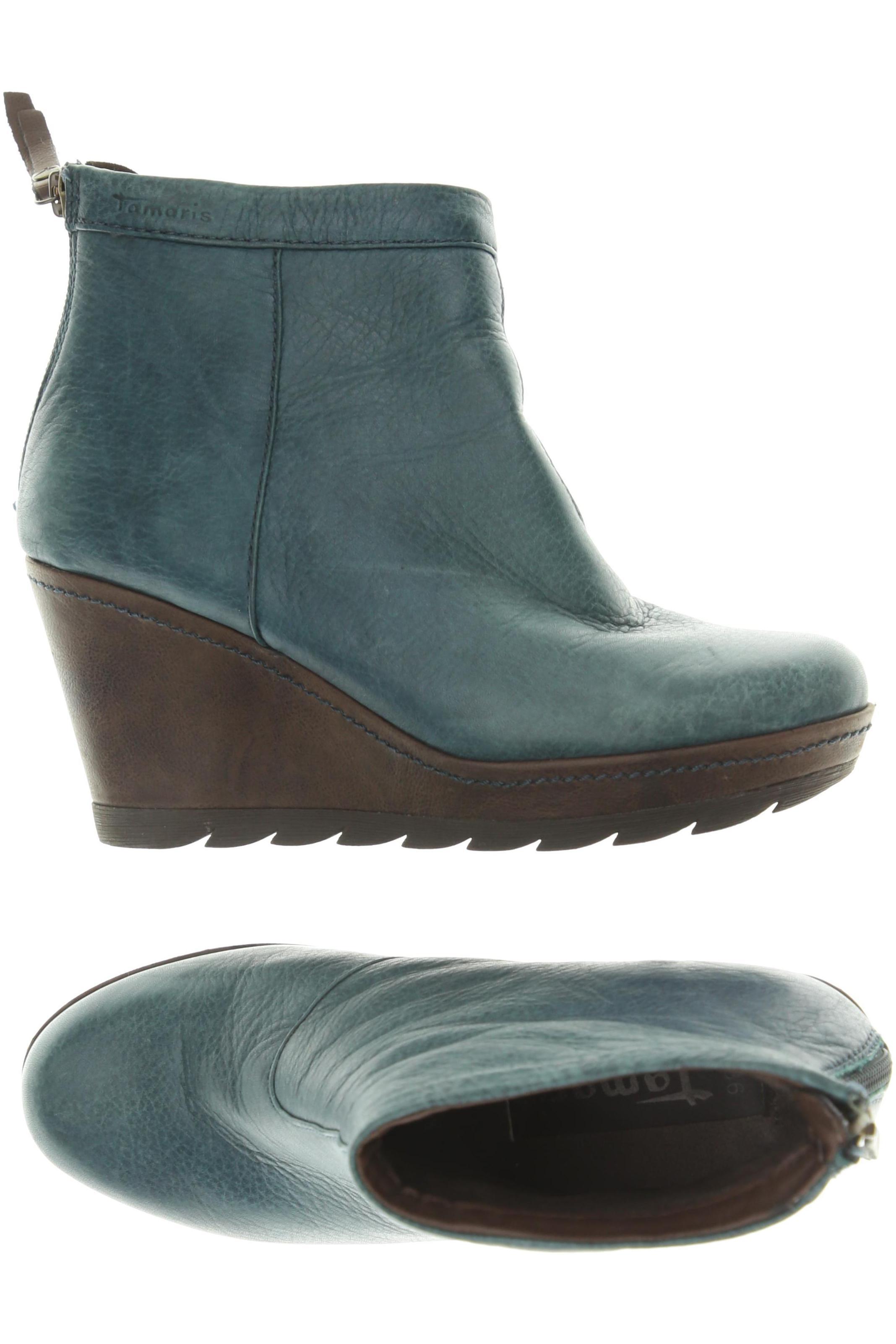 

Tamaris Damen Stiefelette, türkis, Gr. 39