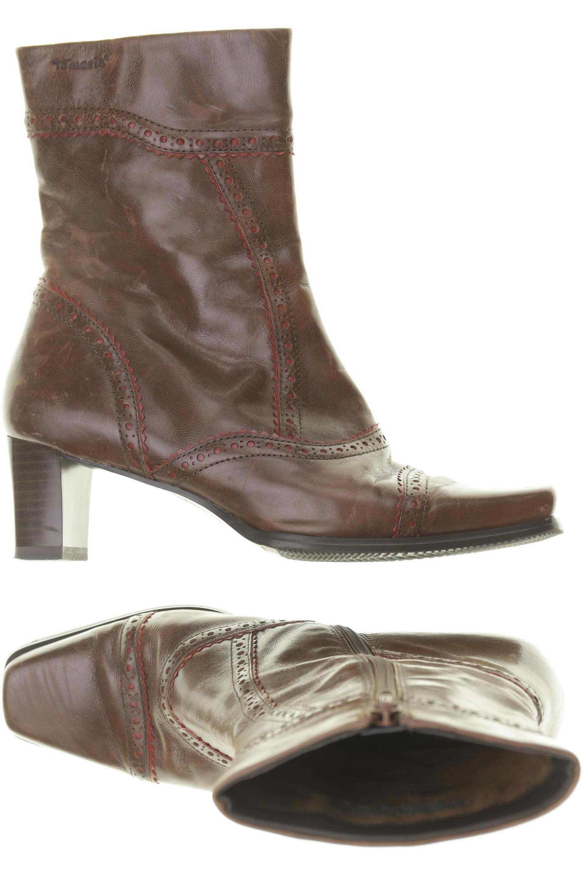 

Tamaris Damen Stiefelette, braun, Gr. 38