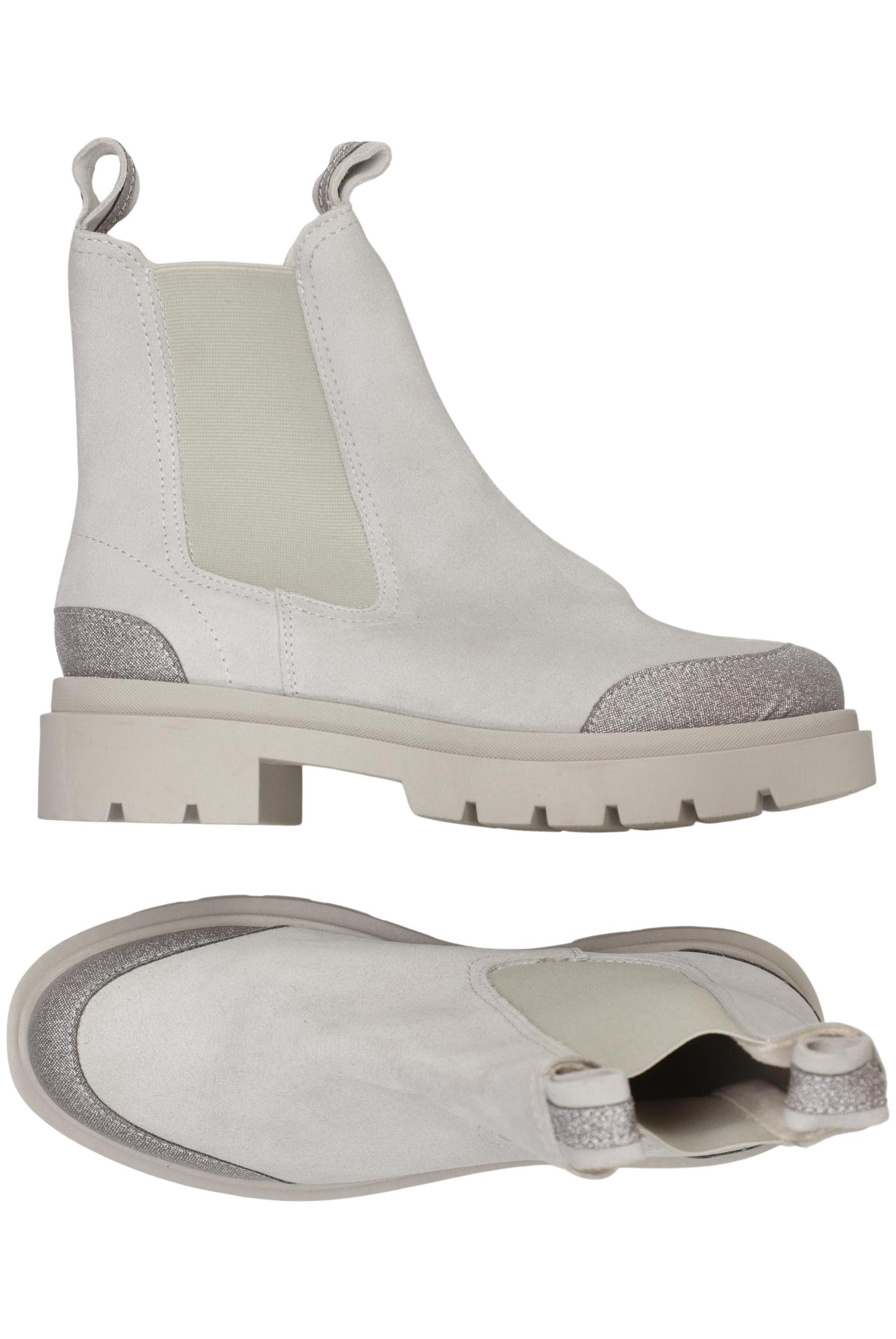 

Tamaris Damen Stiefelette, weiß, Gr. 39