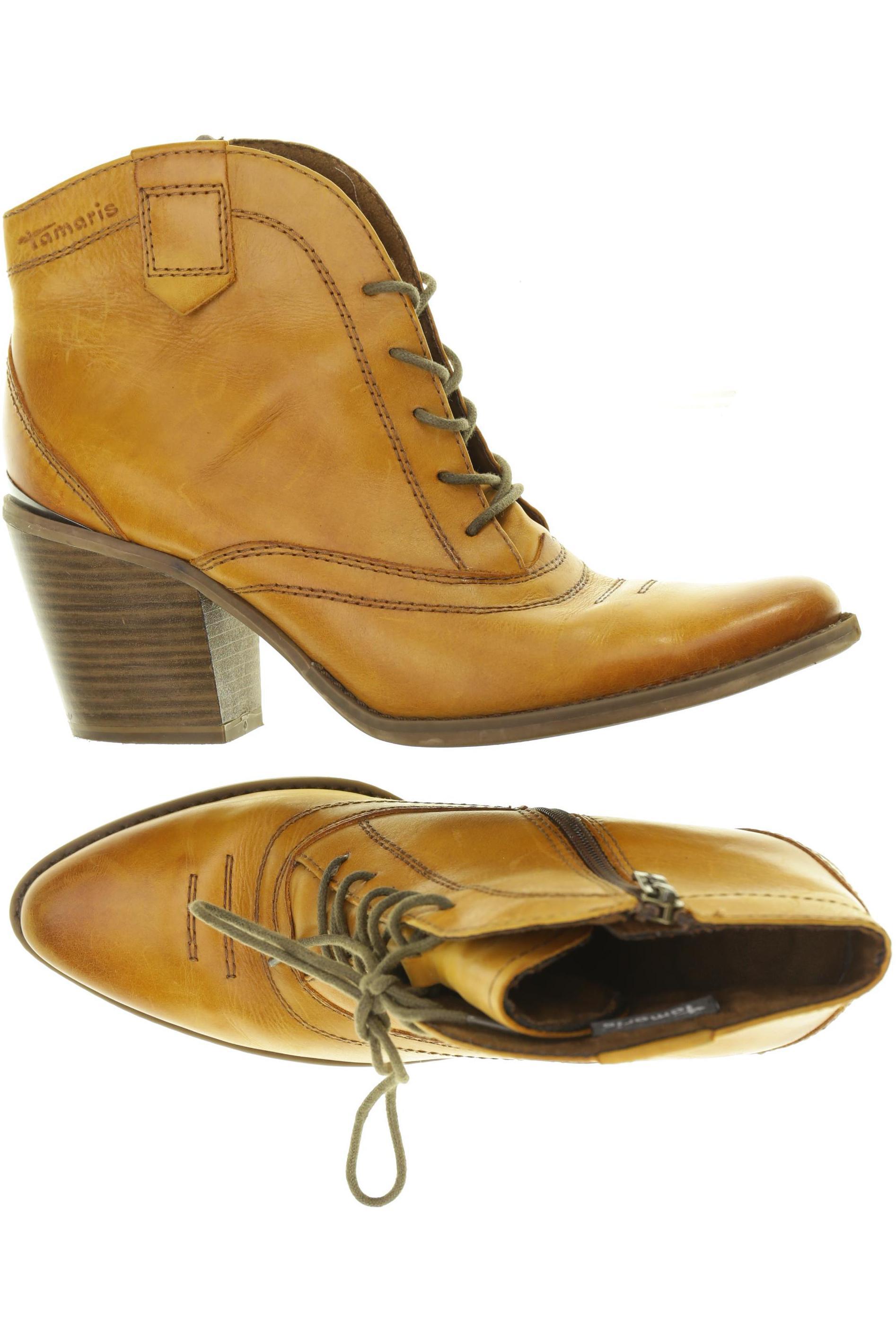 

Tamaris Damen Stiefelette, orange, Gr. 39