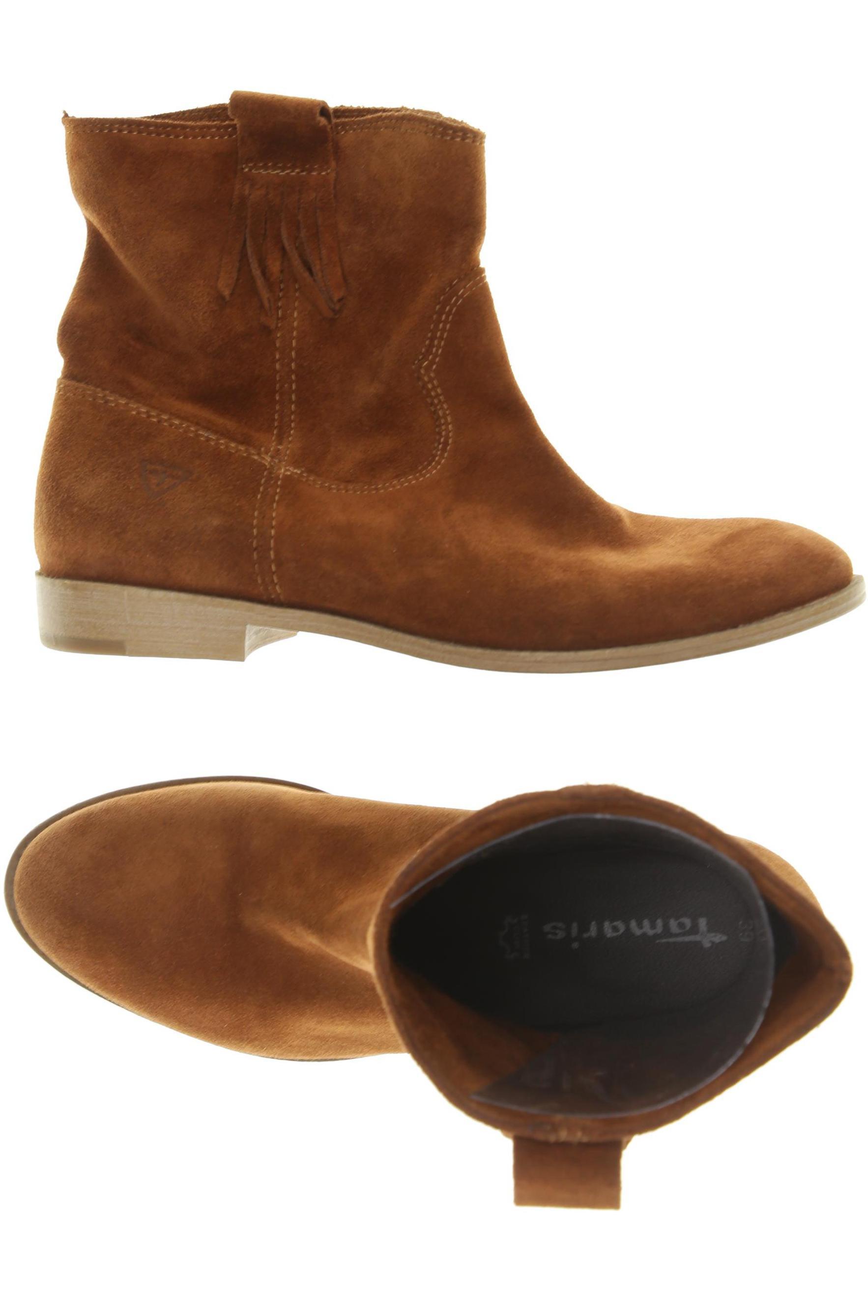 

Tamaris Damen Stiefelette, orange, Gr. 39