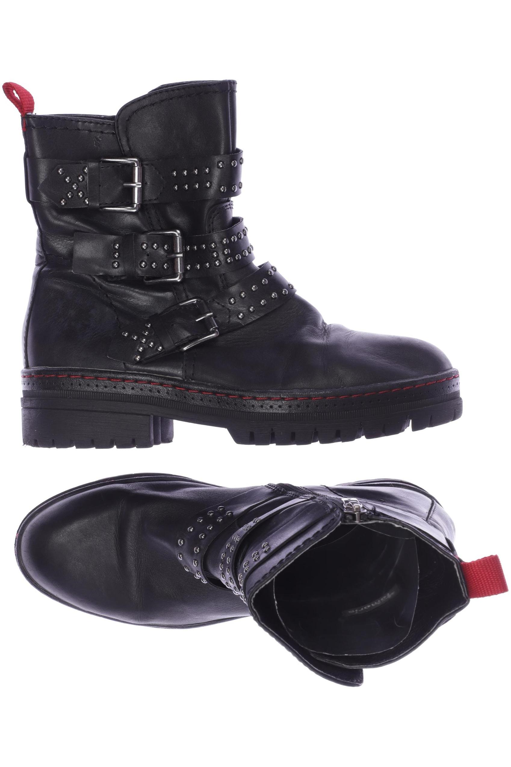 

Tamaris Damen Stiefelette, schwarz