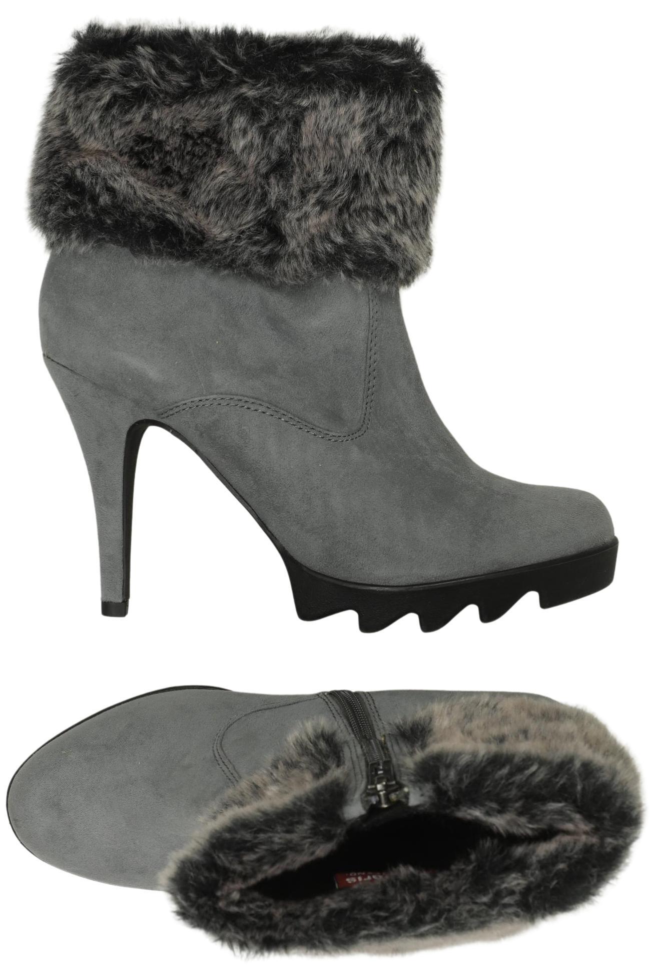 

Tamaris Damen Stiefelette, grau, Gr. 39