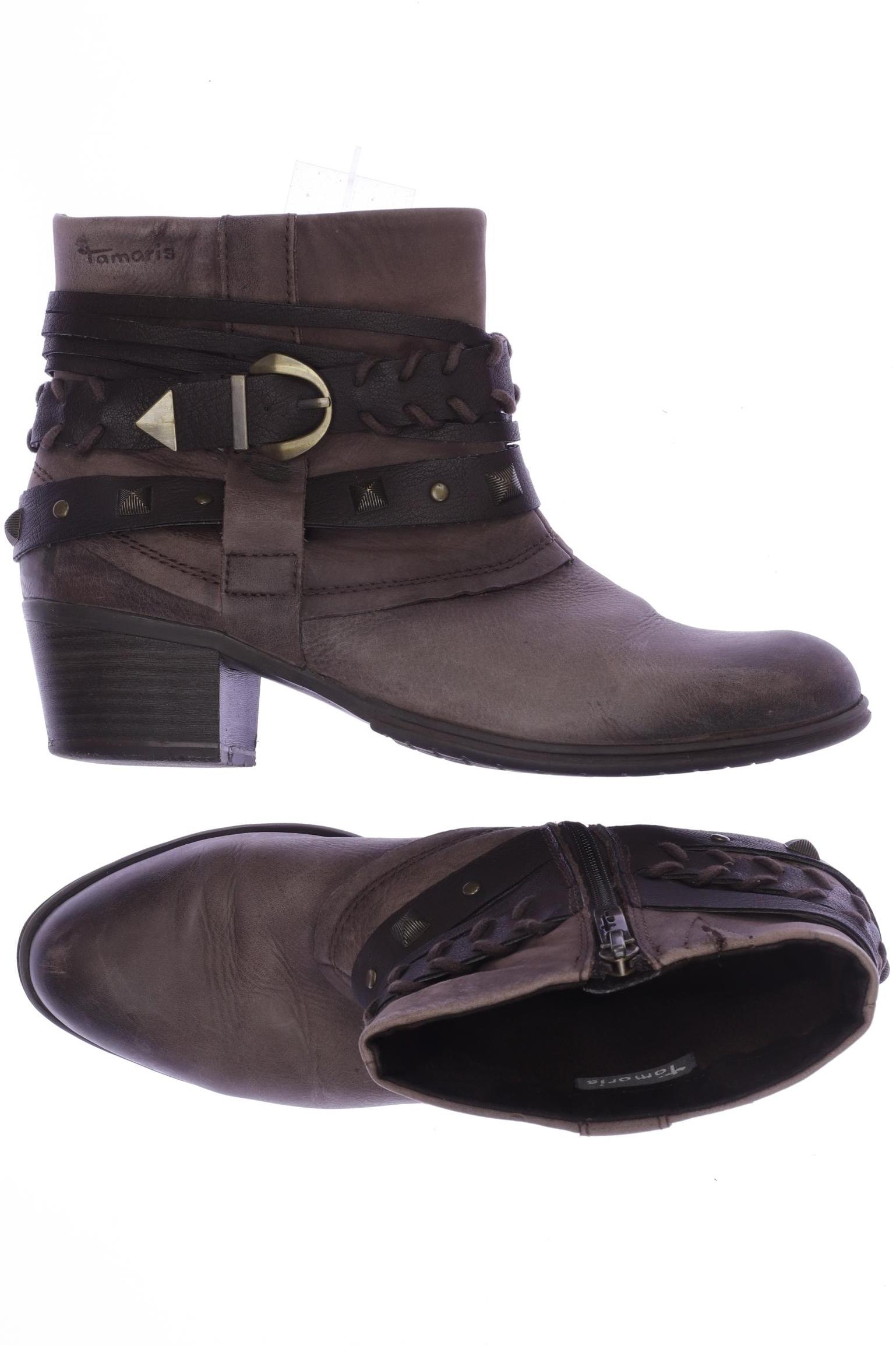 

Tamaris Damen Stiefelette, braun, Gr. 39