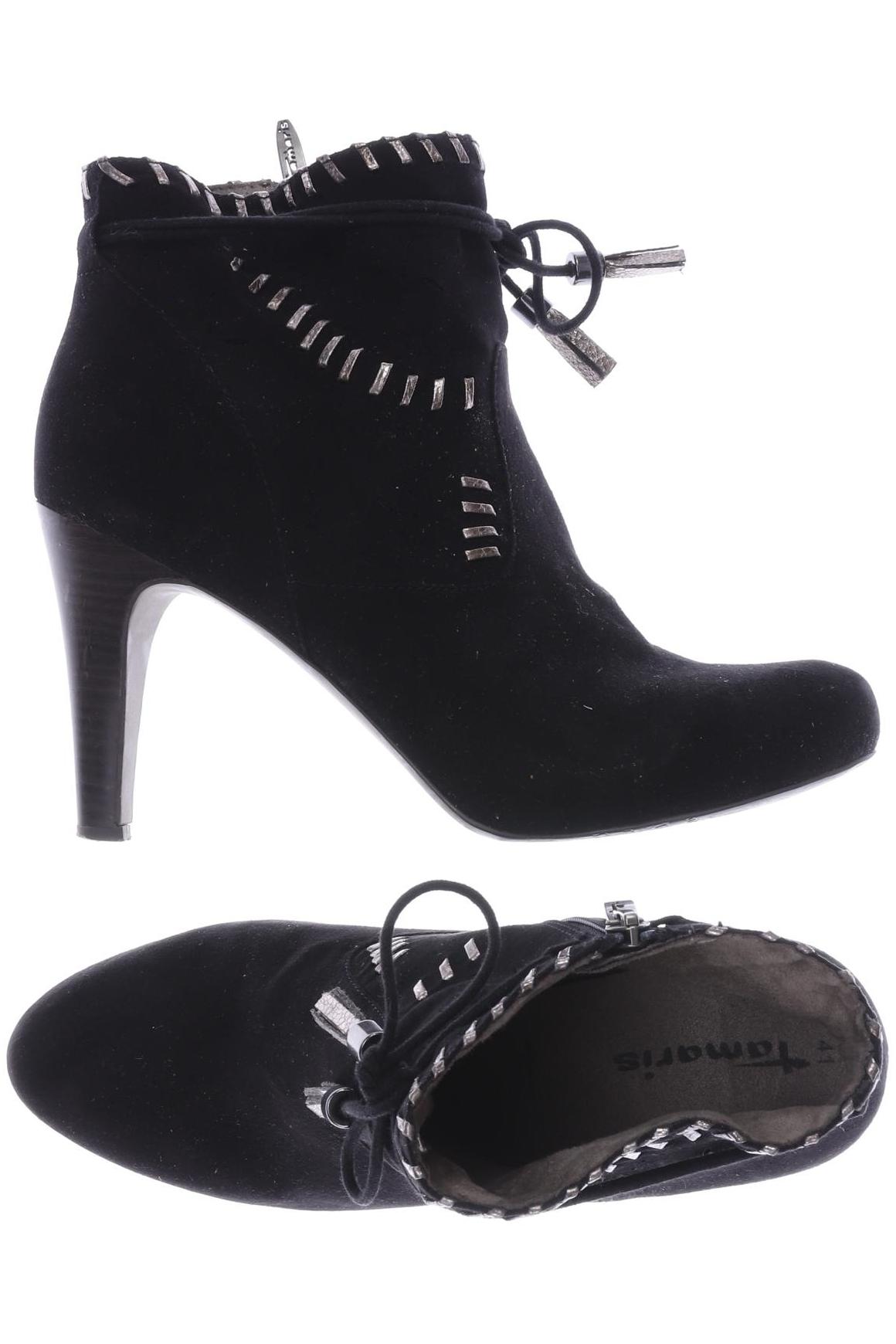 

Tamaris Damen Stiefelette, schwarz