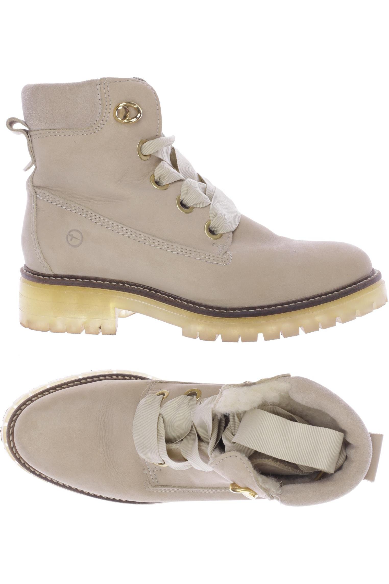 

Tamaris Damen Stiefelette, beige, Gr. 38